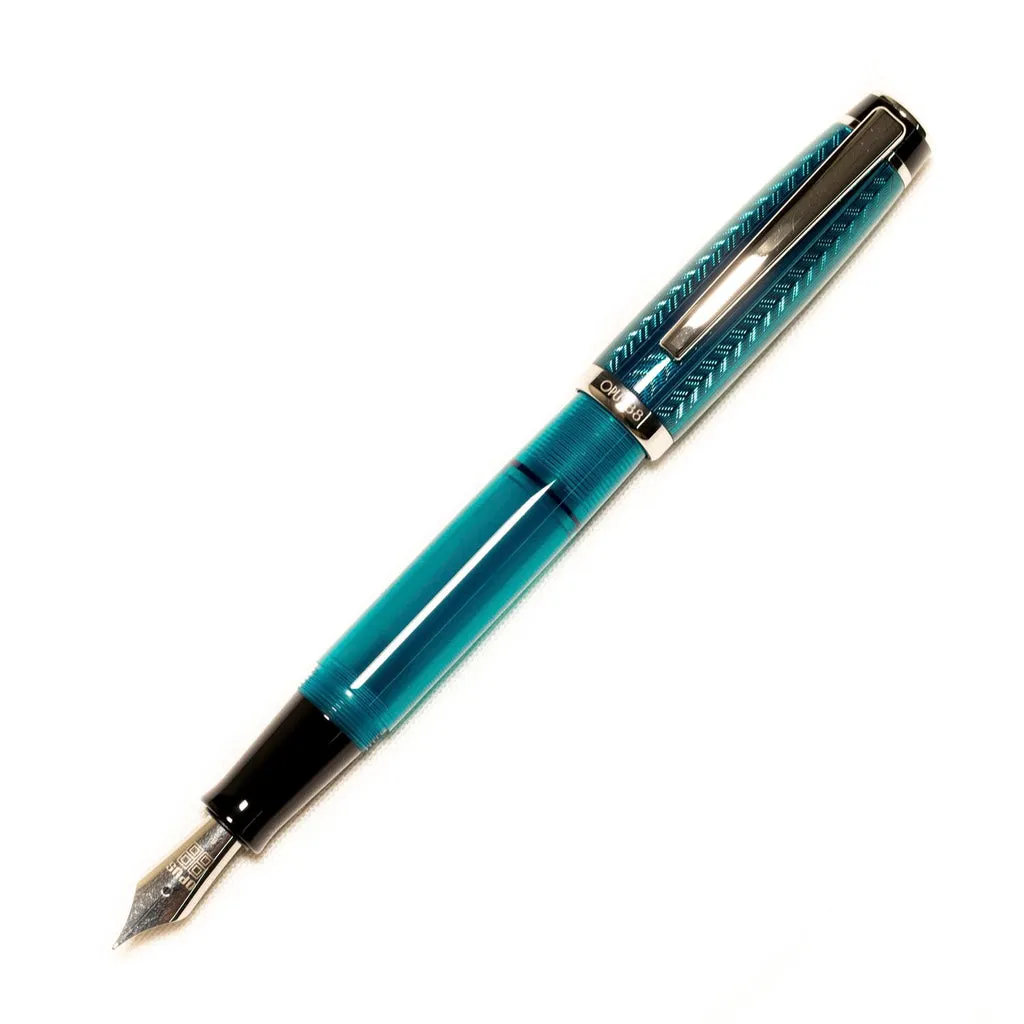 Opus 88 Opera Green Arrow Fountain pen (Extra Fine) 98041203