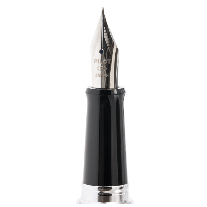 Pilot | MR | Stainless Steel | Fountain Pen | Silver & Dots | Medium
