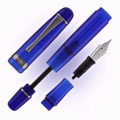 Opus 88 Jazz Transparent Blue Fountain pen (F) 97010732