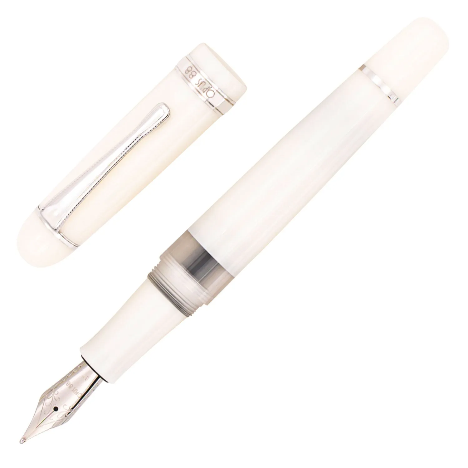 Opus 88 Jazz Solid White Fountain pen (F) 97010729