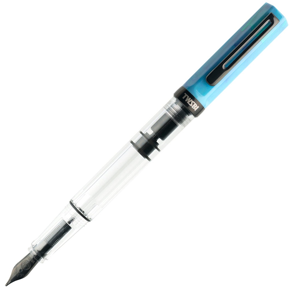 TWSBI ECO Cosmos Blue with Onyx Fountain Pen F
