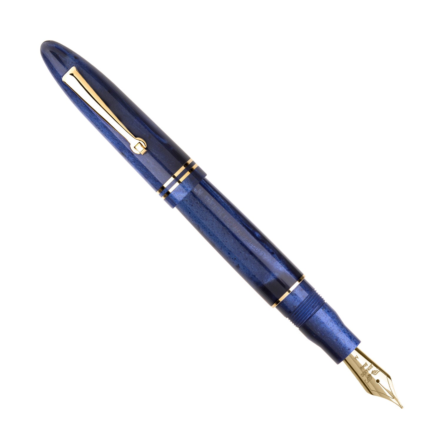 Leonardo Furore Fountain Pen - Blue Galaxy GT Stub 1.5