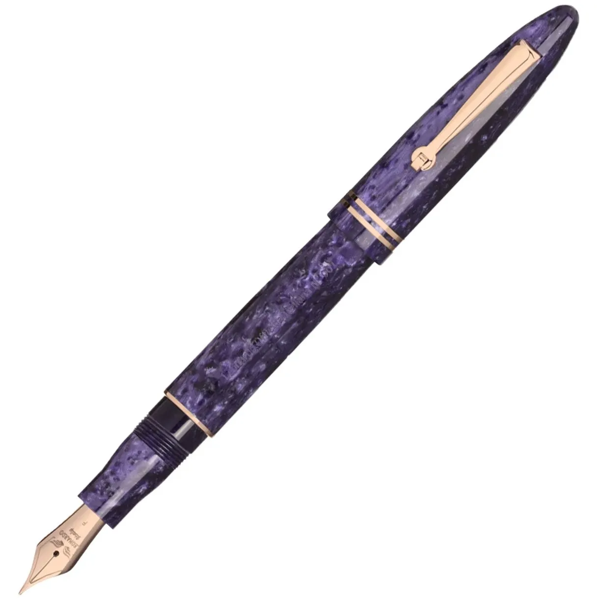 Leonardo Furore Fountain Pen - Purple RGT M