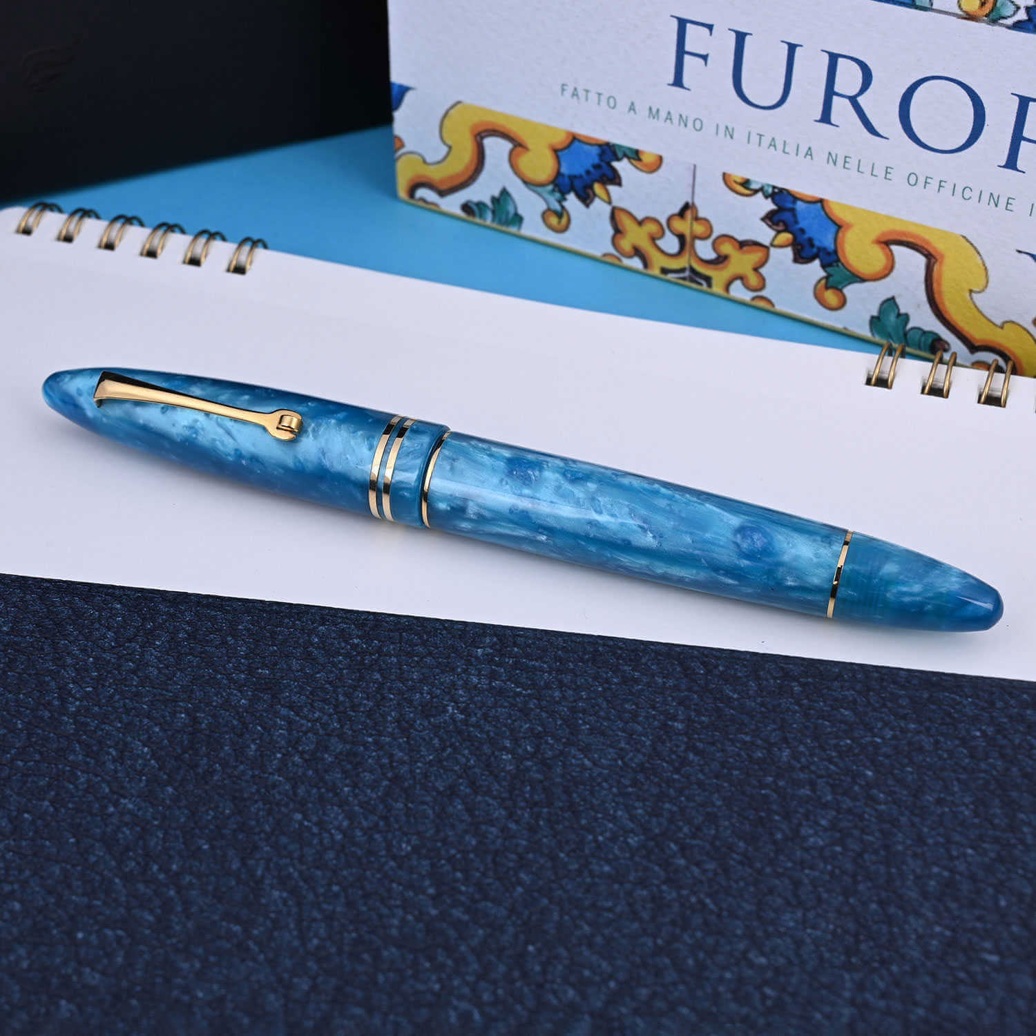 Leonardo Furore Fountain Pen - Emerald GT B