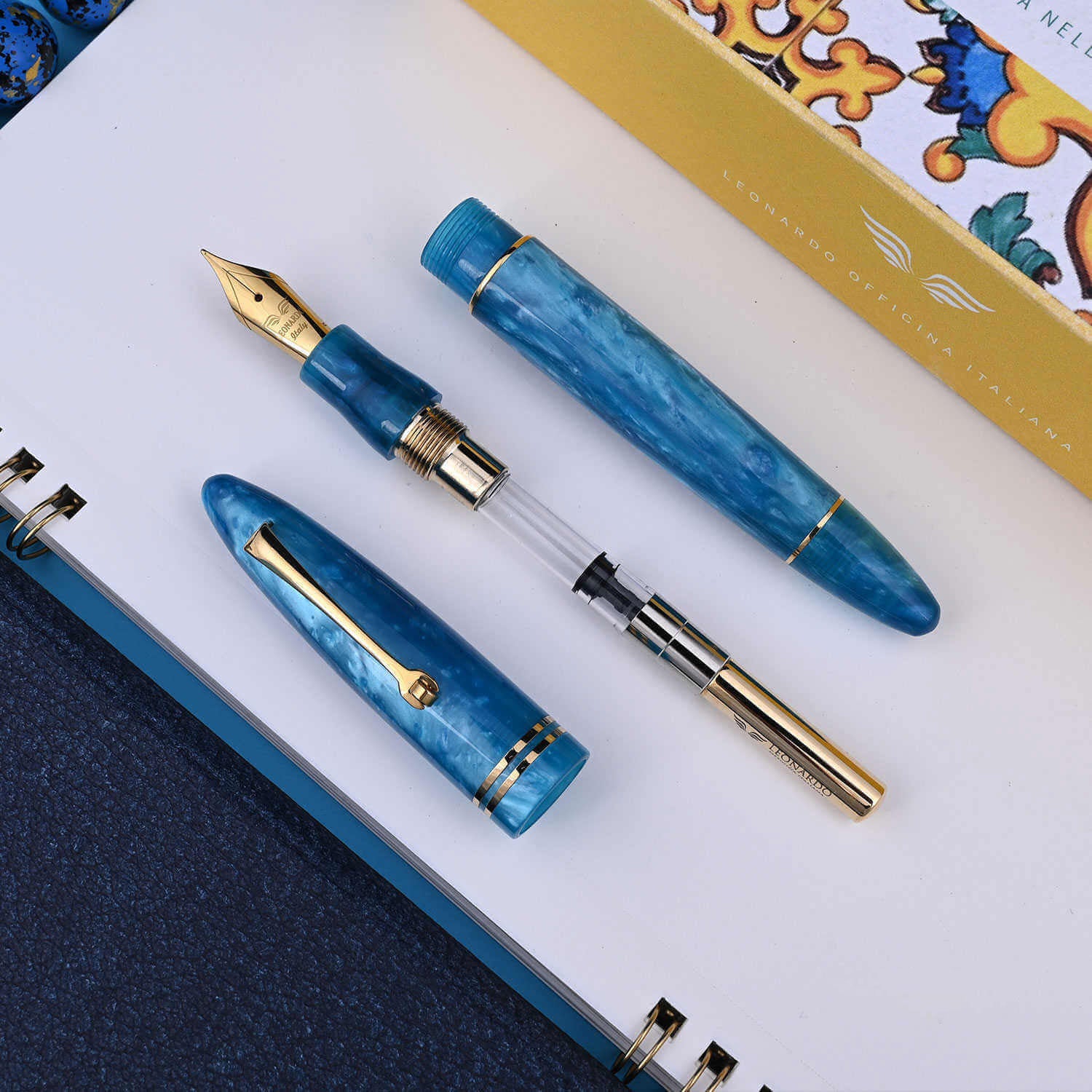 Leonardo Furore Fountain Pen - Emerald GT B