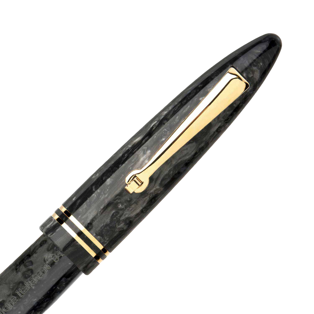 Leonardo Furore Fountain Pen - Grigo Vulcano GT B