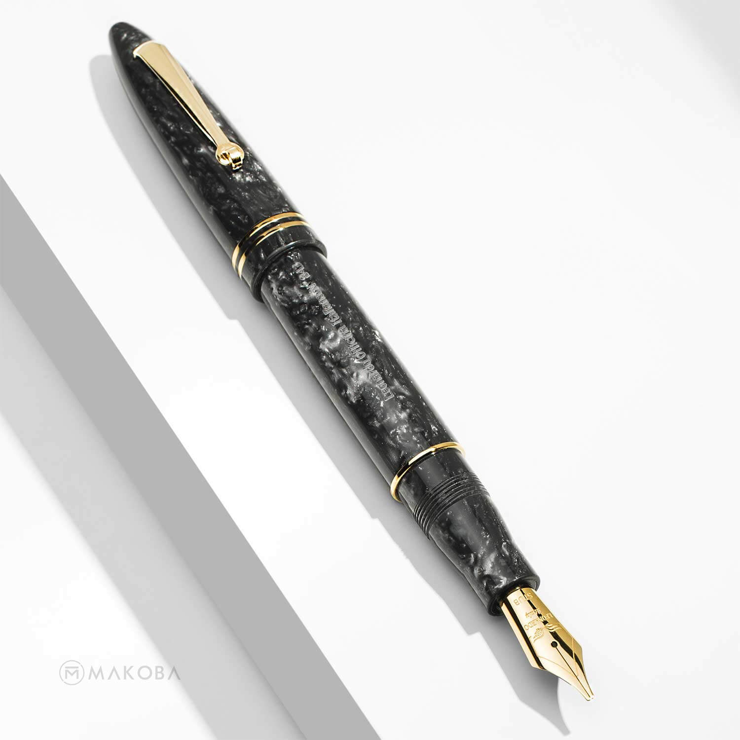 Leonardo Furore Fountain Pen - Grigo Vulcano GT B