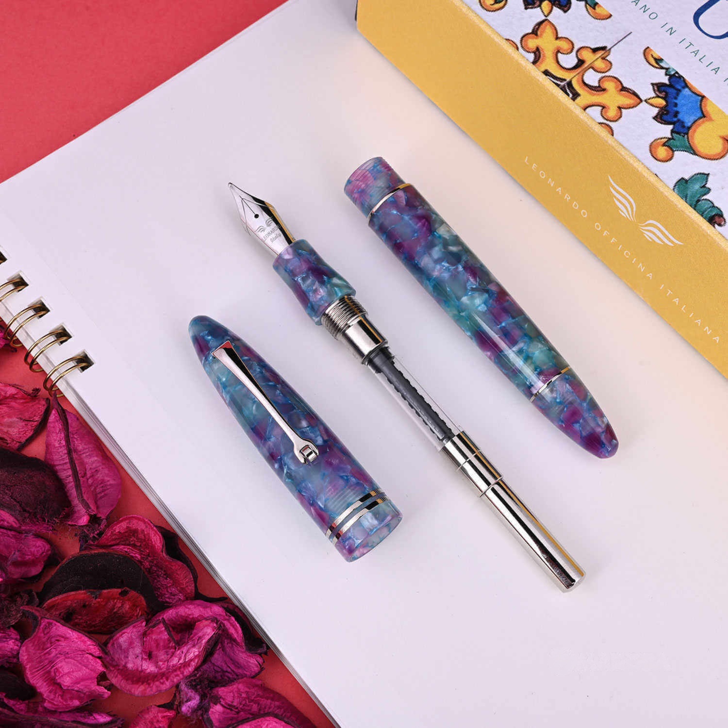 Leonardo Furore Fountain Pen - Aquapetra CT B