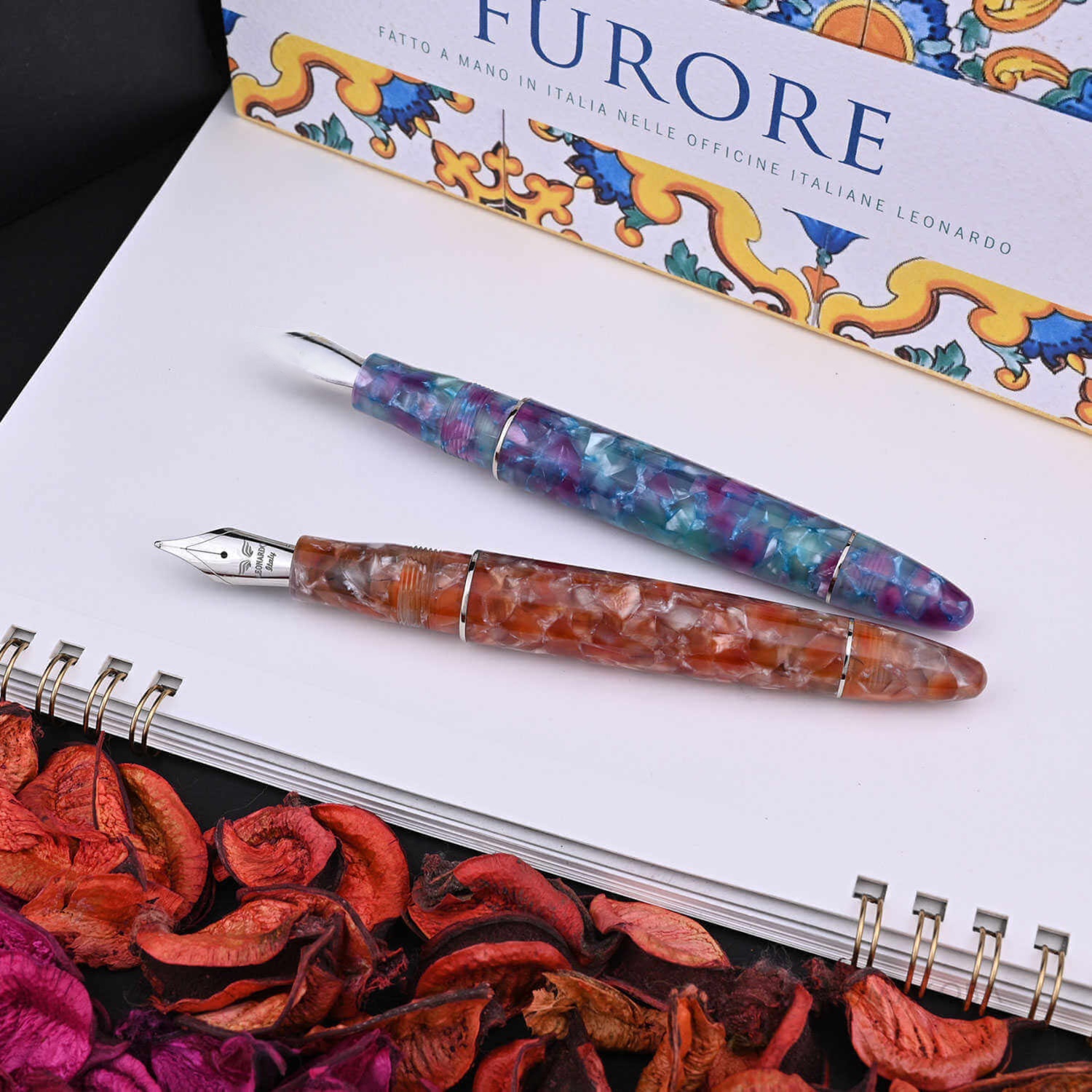 Leonardo Furore Fountain Pen - Aquapetra CT B