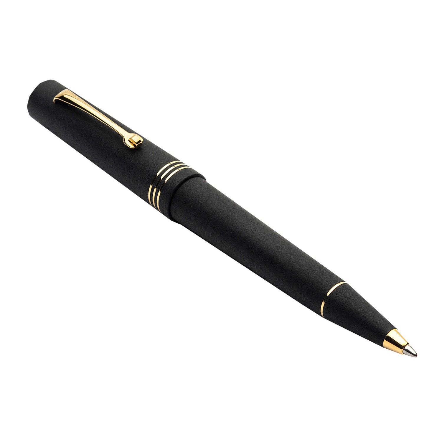 Leonardo Momento Zero Ball Pen - Matte Black GT