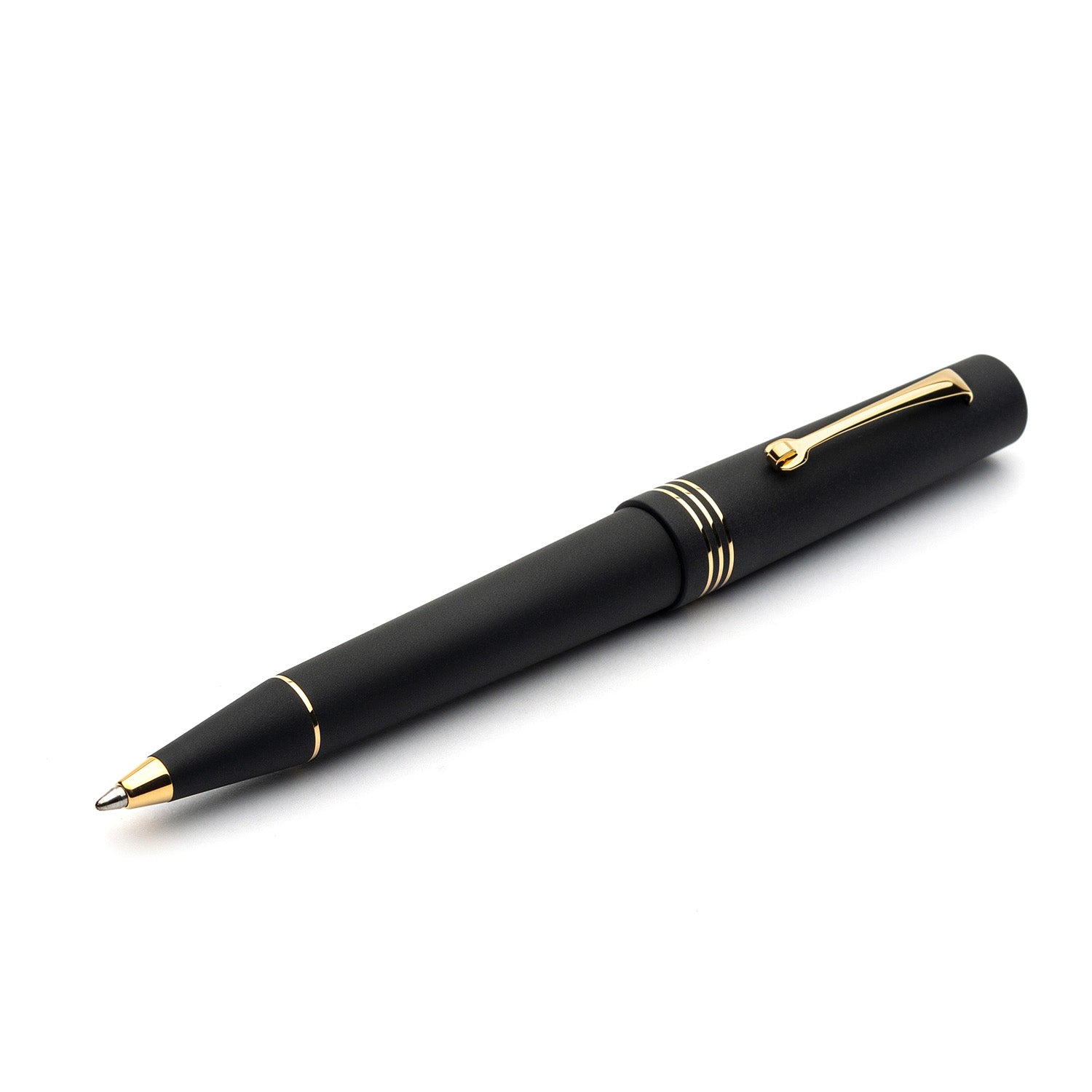 Leonardo Momento Zero Ball Pen - Matte Black GT
