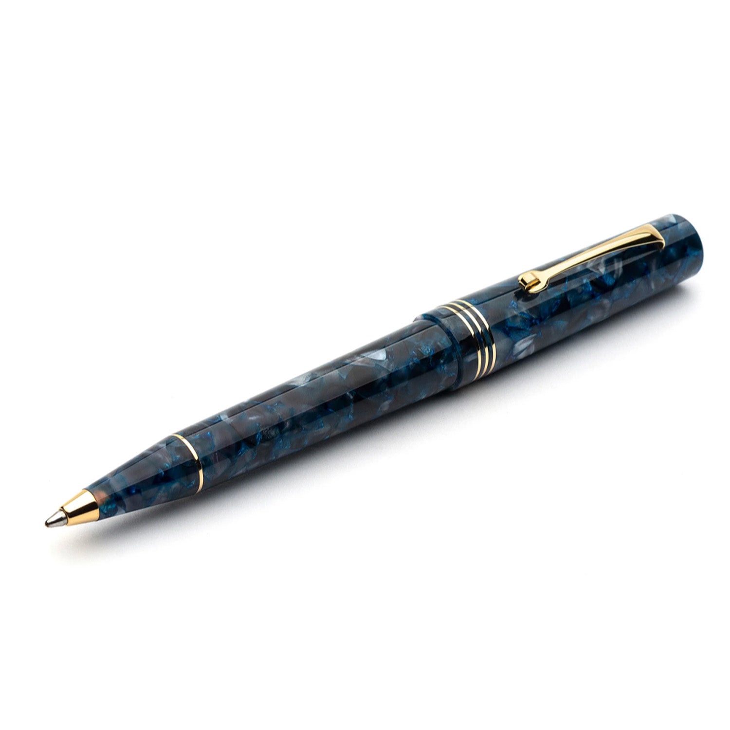 Leonardo Momento Zero Ball Pen - Sorrento Blue GT