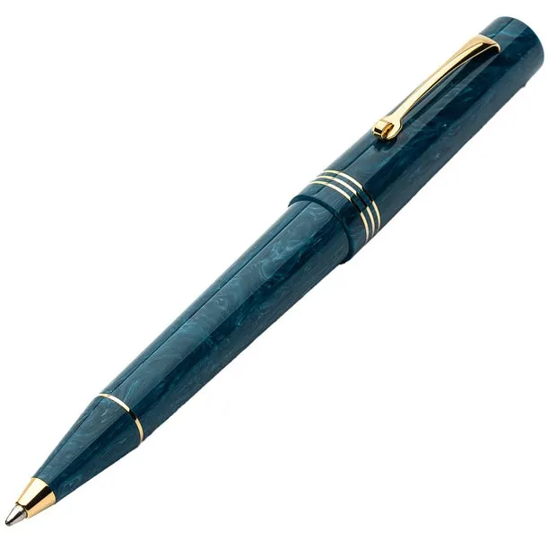 Leonardo Momento Zero Ball Pen - Positano Blue GT