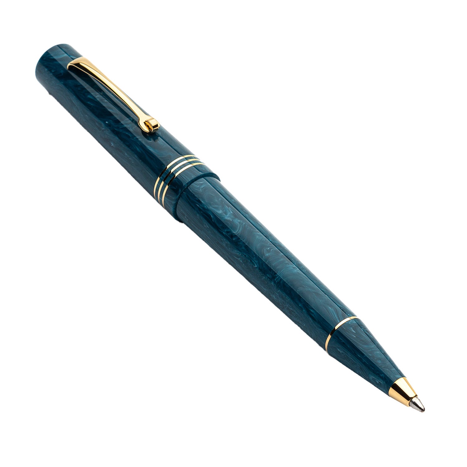 Leonardo Momento Zero Ball Pen - Positano Blue GT