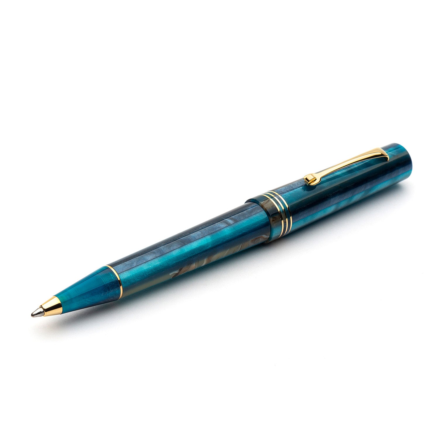 Leonardo Momento Zero Ball Pen - Blue Hawaii GT