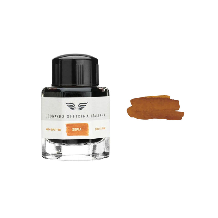 Leonardo Sepia Classico Ink Bottle, Brown - 40ml