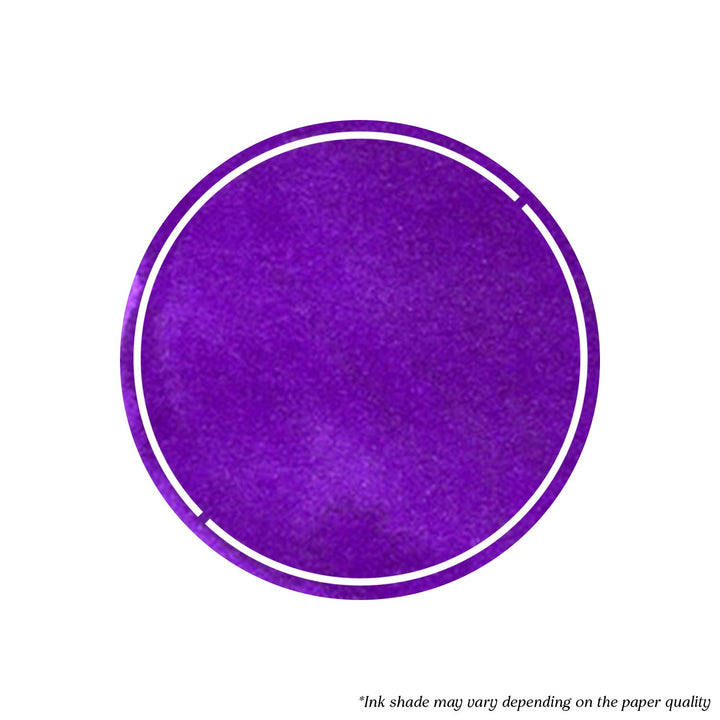 Leonardo Deep Purple Ink Bottle, Purple - 40ml