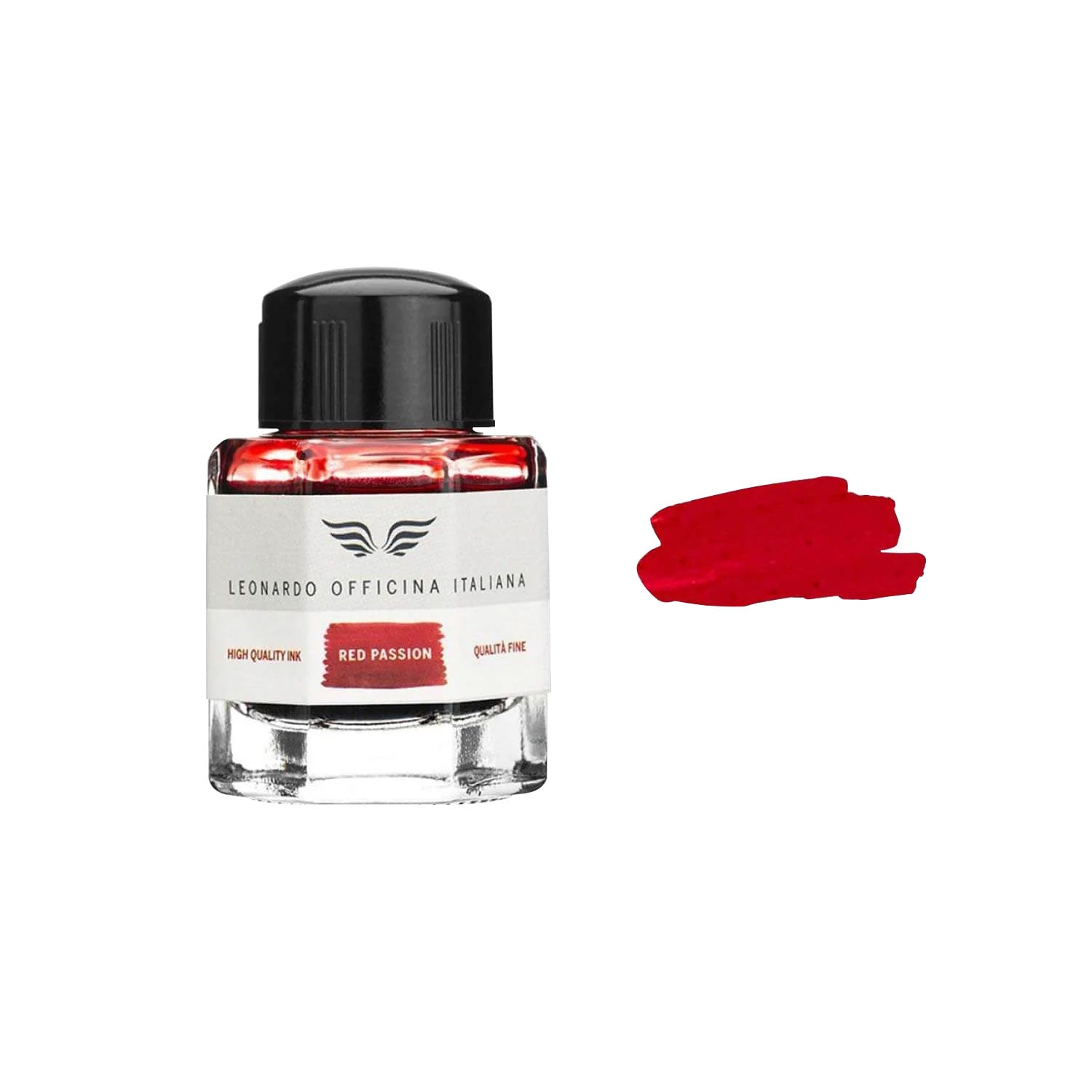Leonardo Rosso Passione Ink Bottle, Red - 40ml