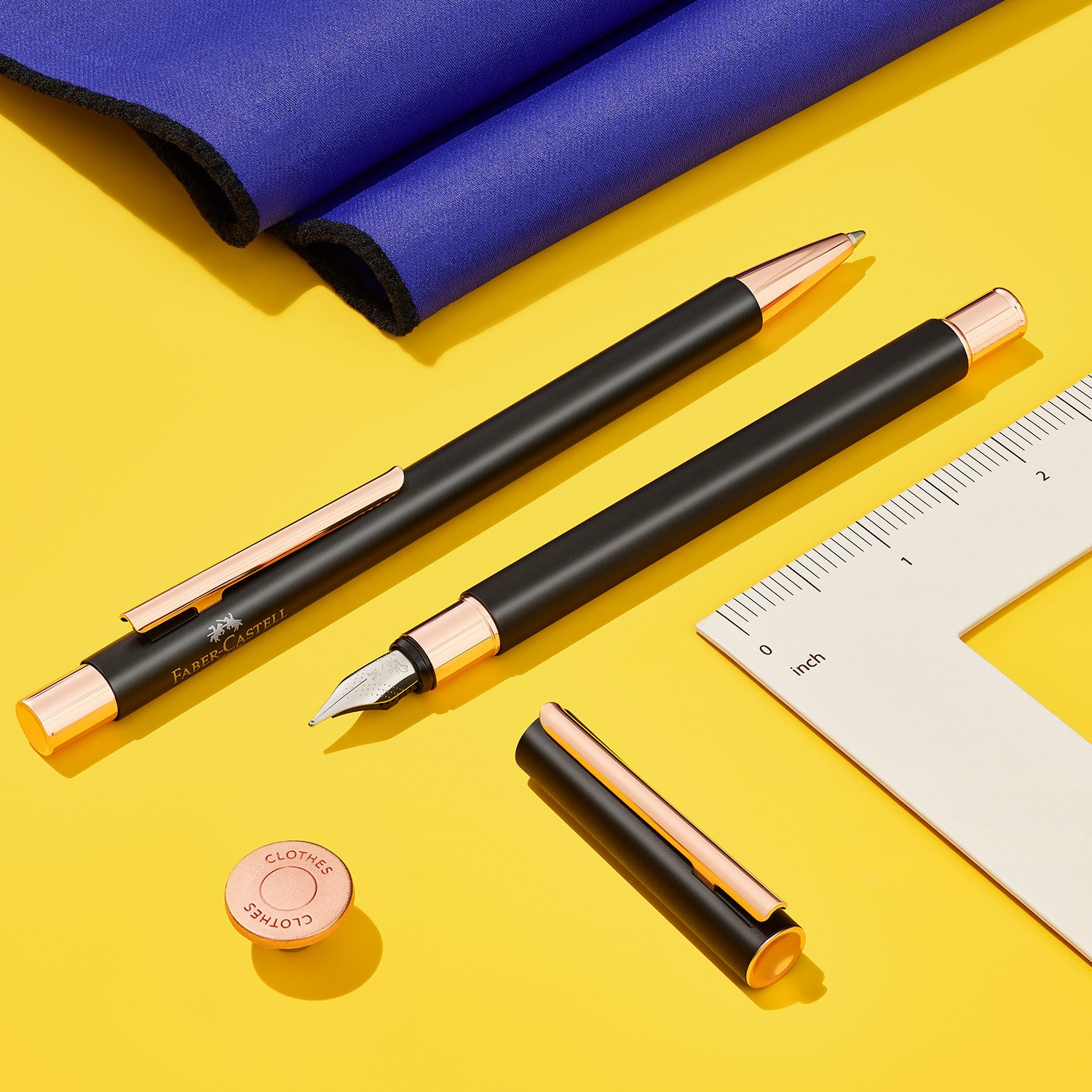 Faber-Castell Neo Slim Roller Ball Pen - Black RGT