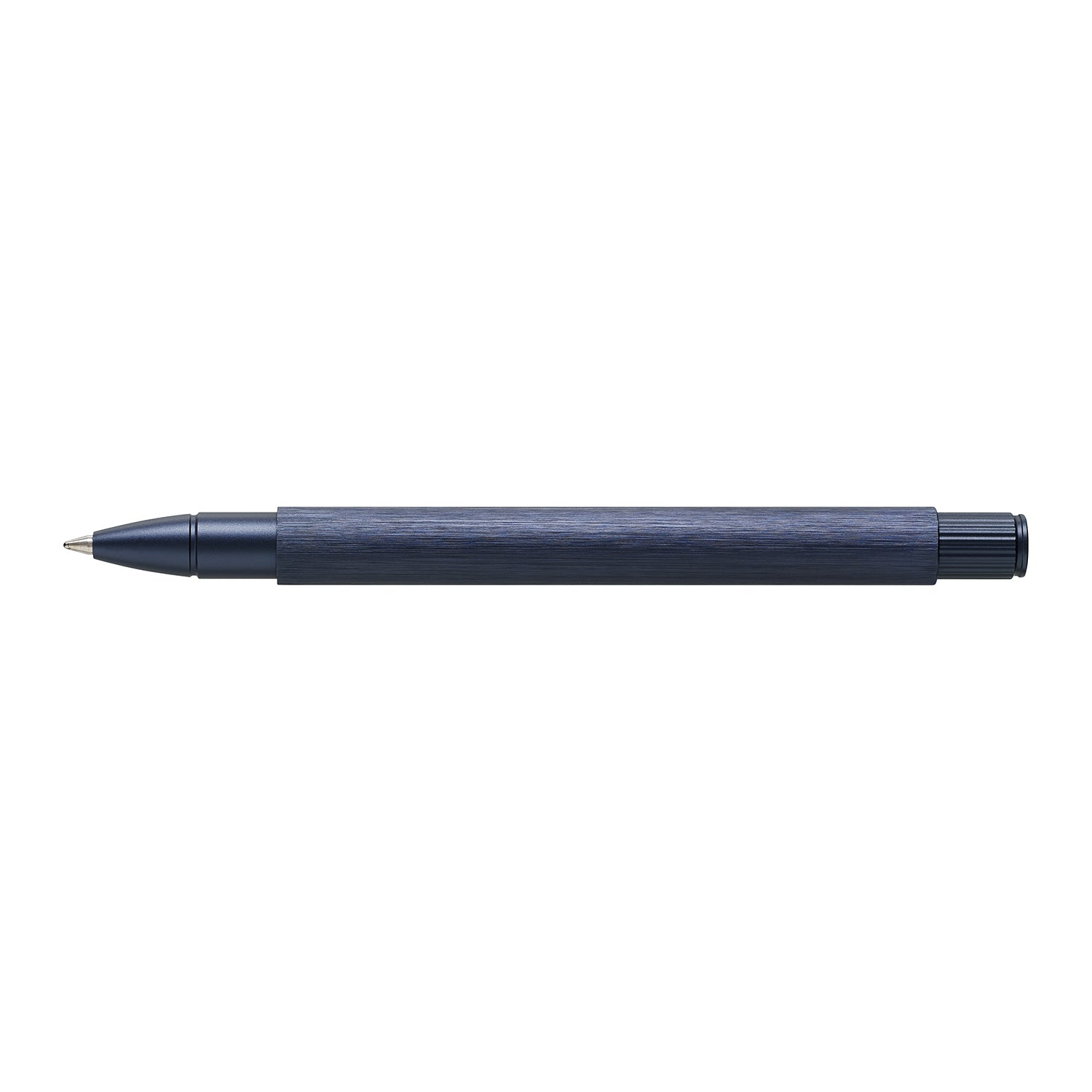 Faber-Castell Neo Slim Roller Ball Pen - Aluminium Dark Blue BT