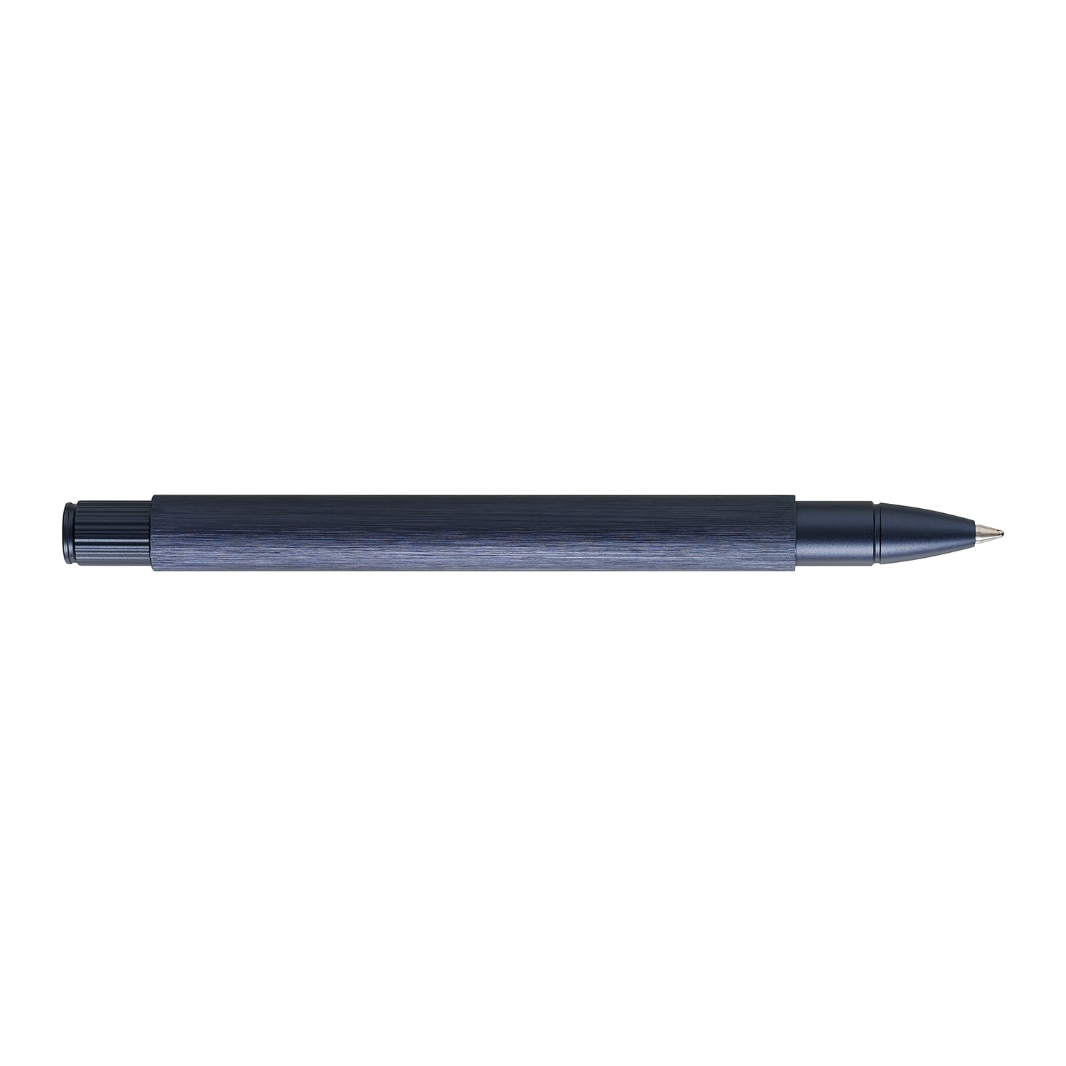 Faber-Castell Neo Slim Roller Ball Pen - Aluminium Dark Blue BT