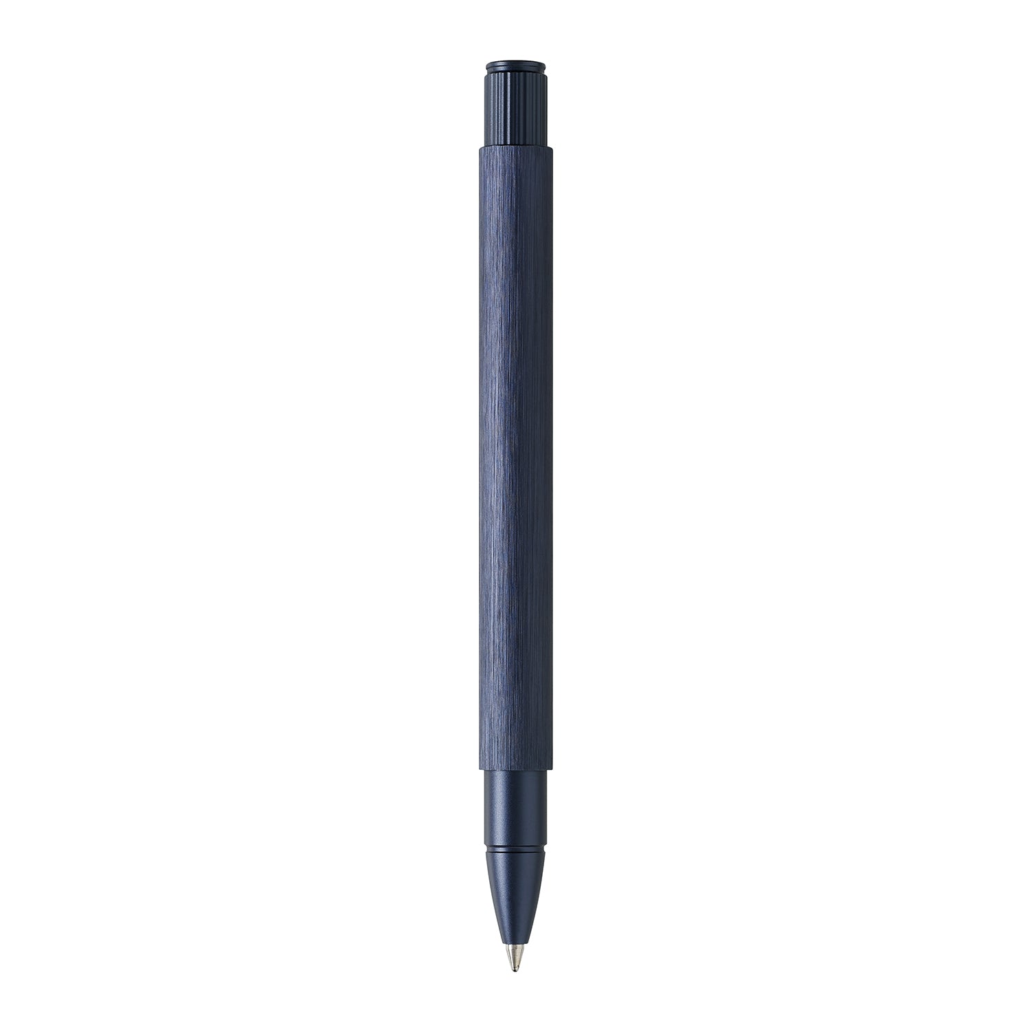 Faber-Castell Neo Slim Roller Ball Pen - Aluminium Dark Blue BT