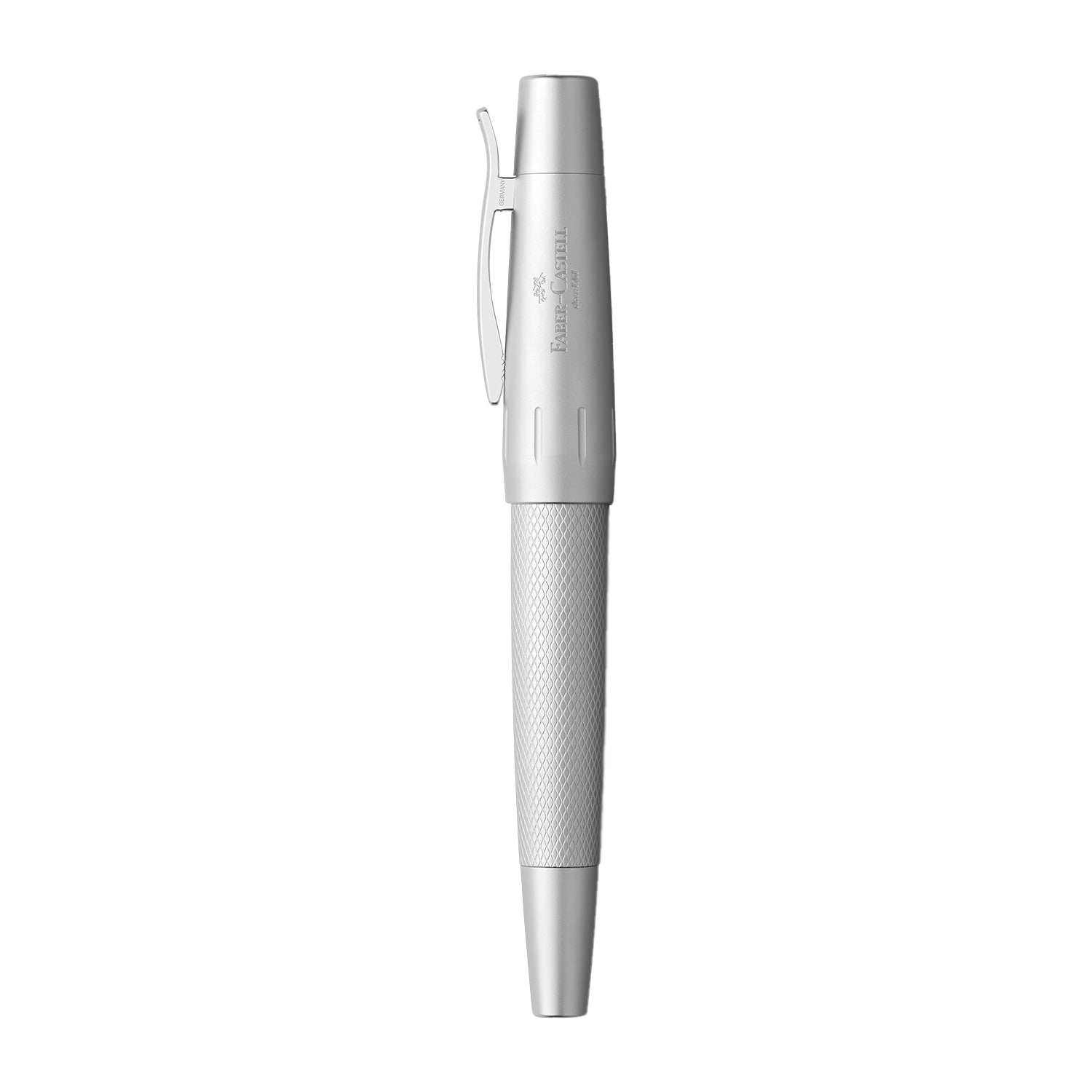 Faber-Castell E-motion Roller Ball Pen - Pure Silver CT