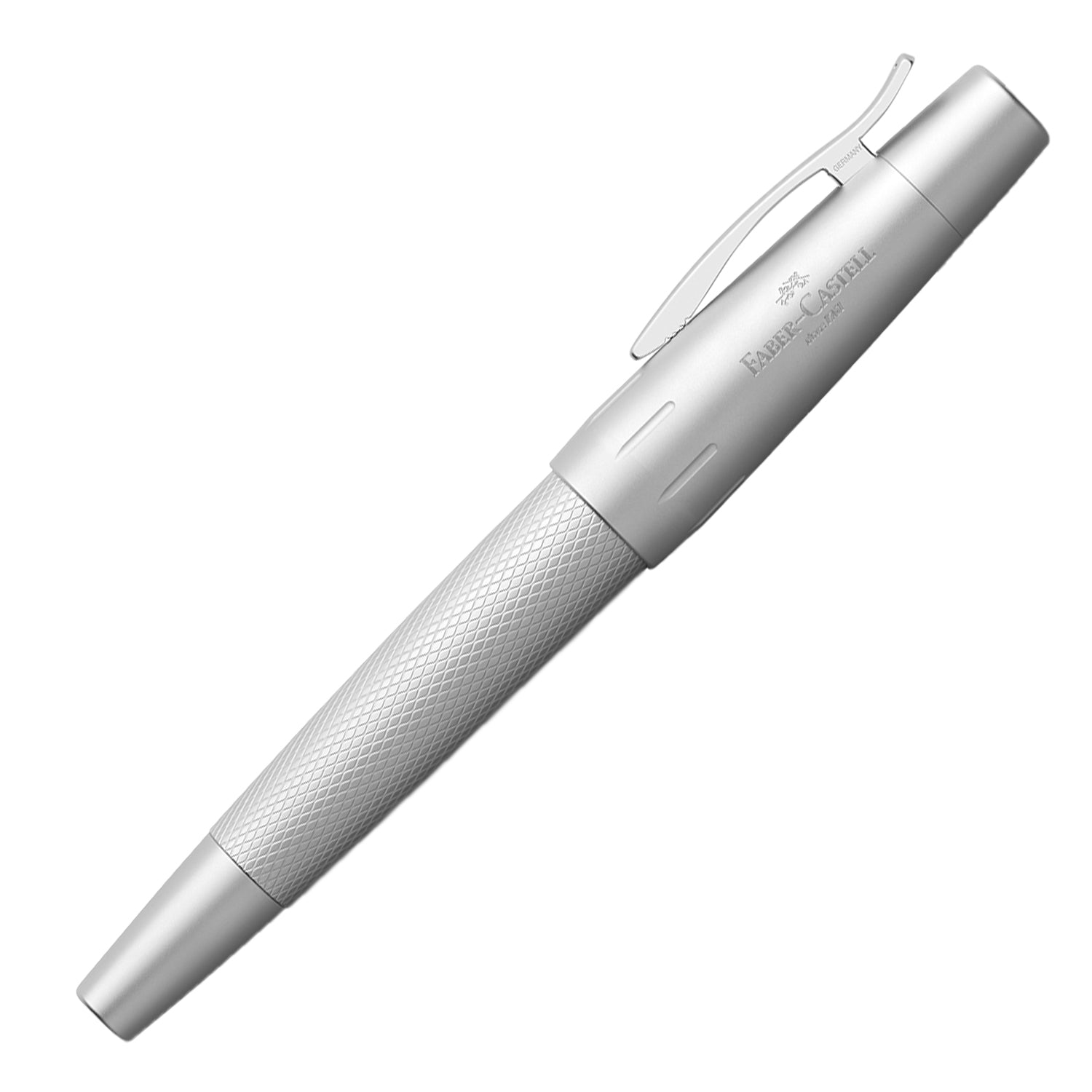 Faber-Castell E-motion Roller Ball Pen - Pure Silver CT