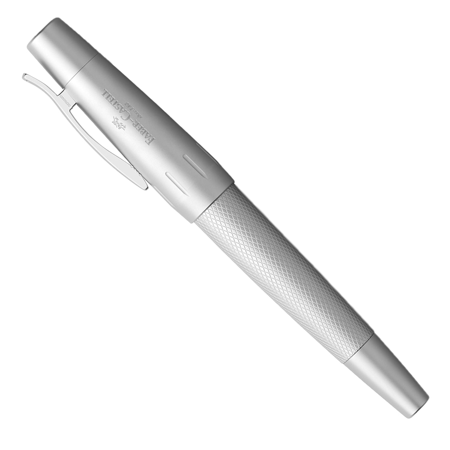 Faber-Castell E-motion Roller Ball Pen - Pure Silver CT