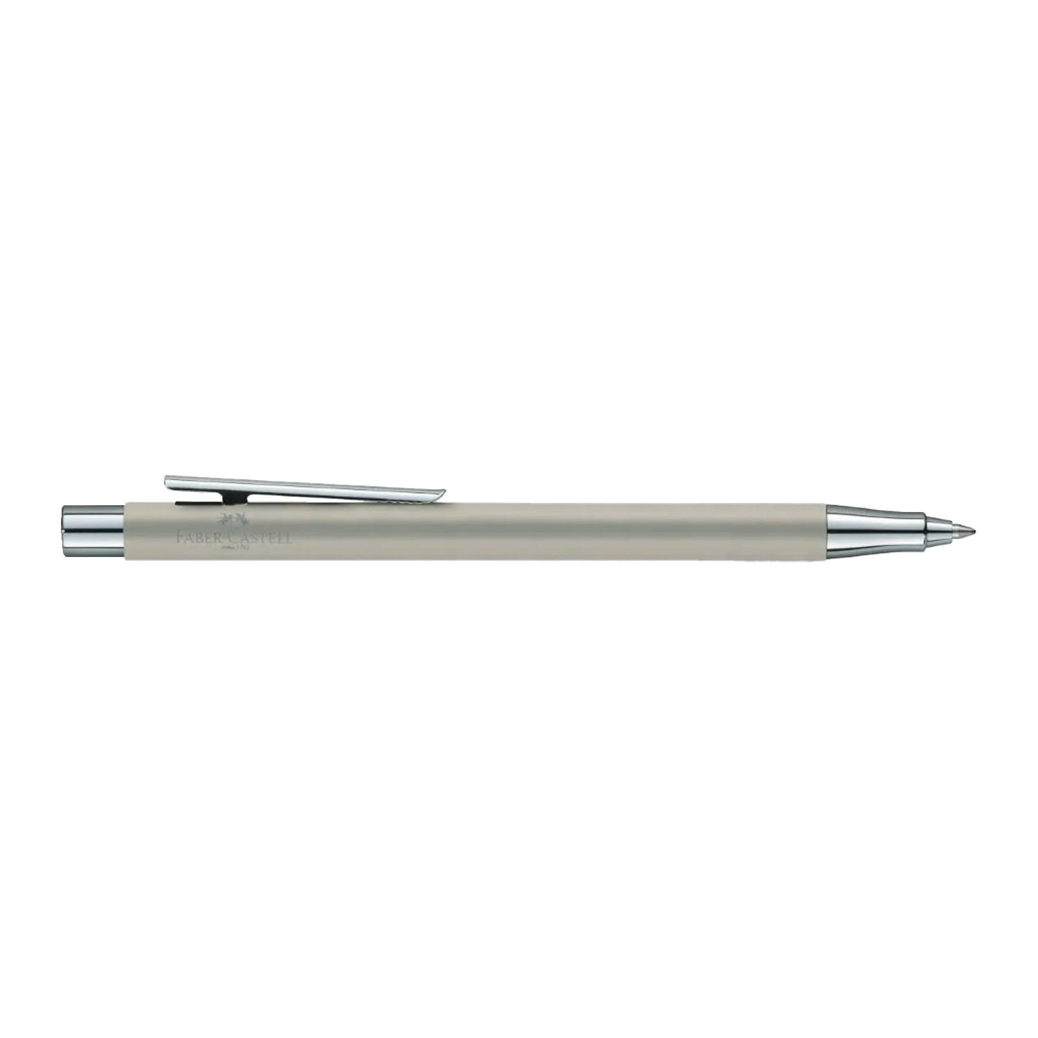 Faber-Castell Neo Slim Ball Pen - Matte Stainless Steel CT