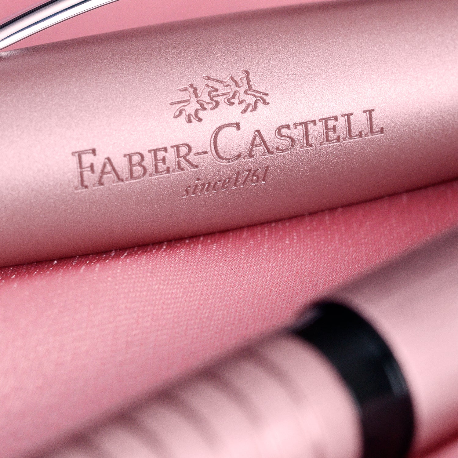 Faber-Castell Essentio Ball Pen - Aluminium Rose CT