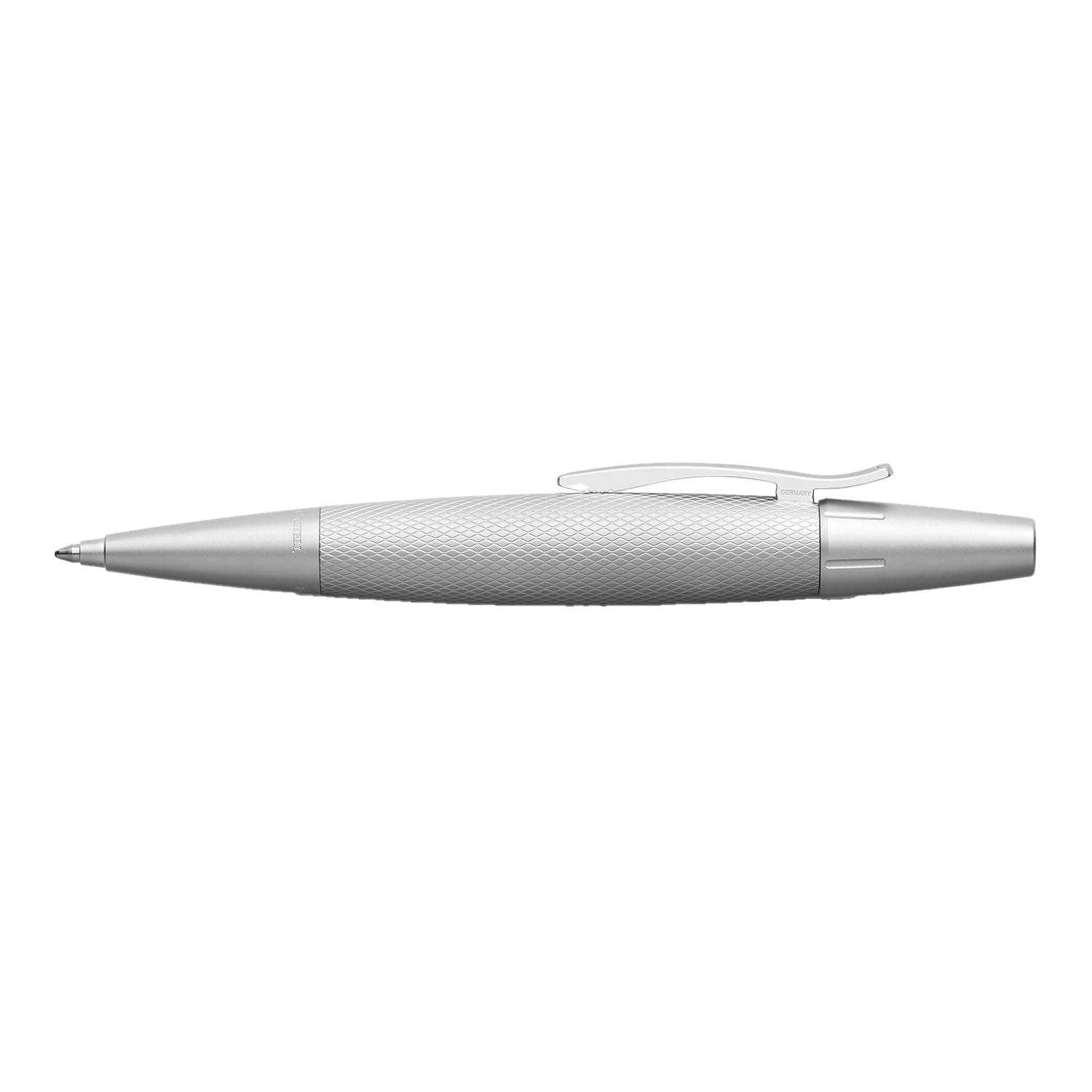 Faber-Castell E-motion Ball Pen - Pure Silver CT