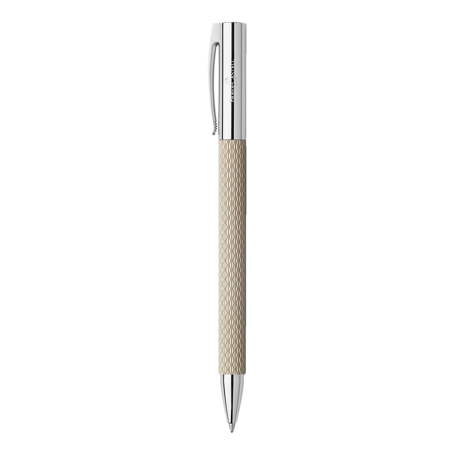 Faber-Castell Ambition Ball Pen - OpArt White Sand CT