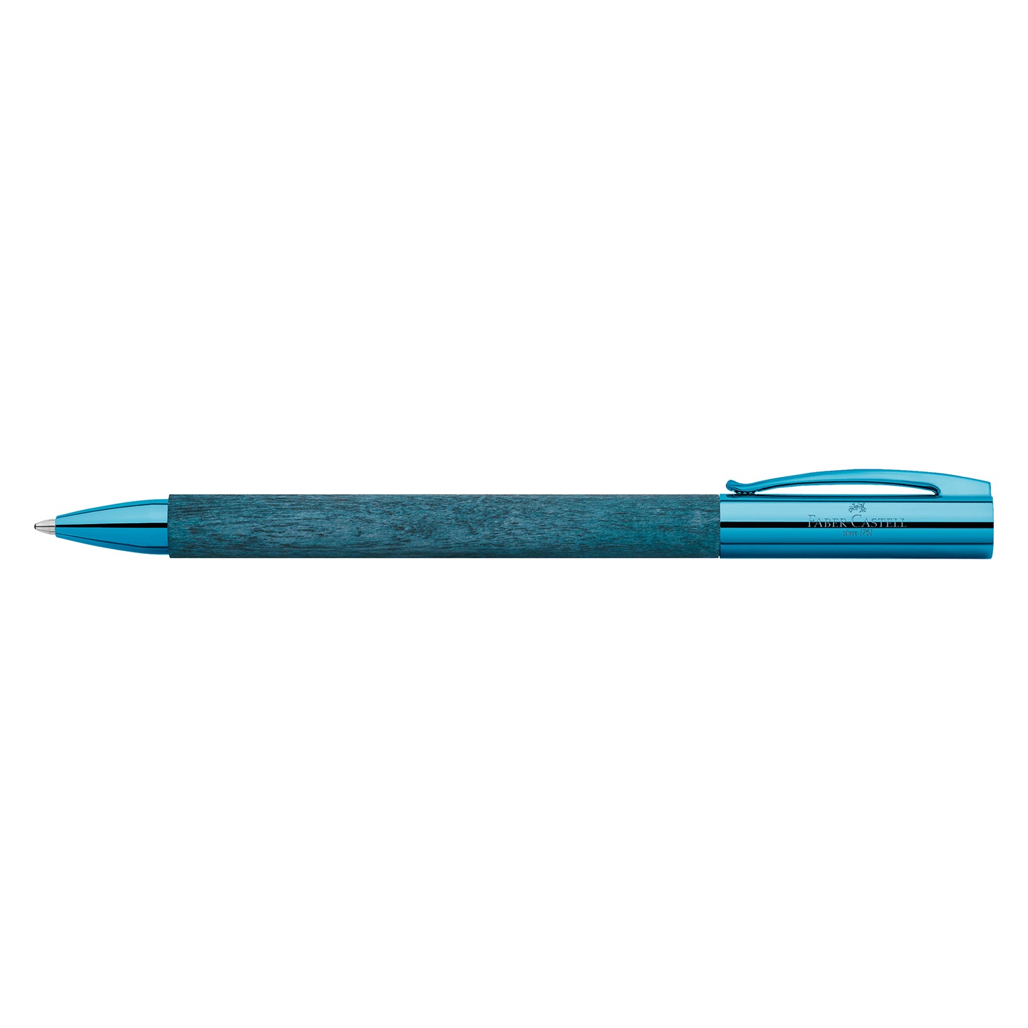 Faber-Castell Ambition Ball Pen - Blue Wood PVD