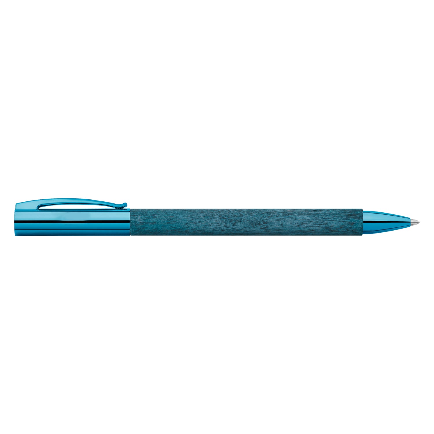 Faber-Castell Ambition Ball Pen - Blue Wood PVD