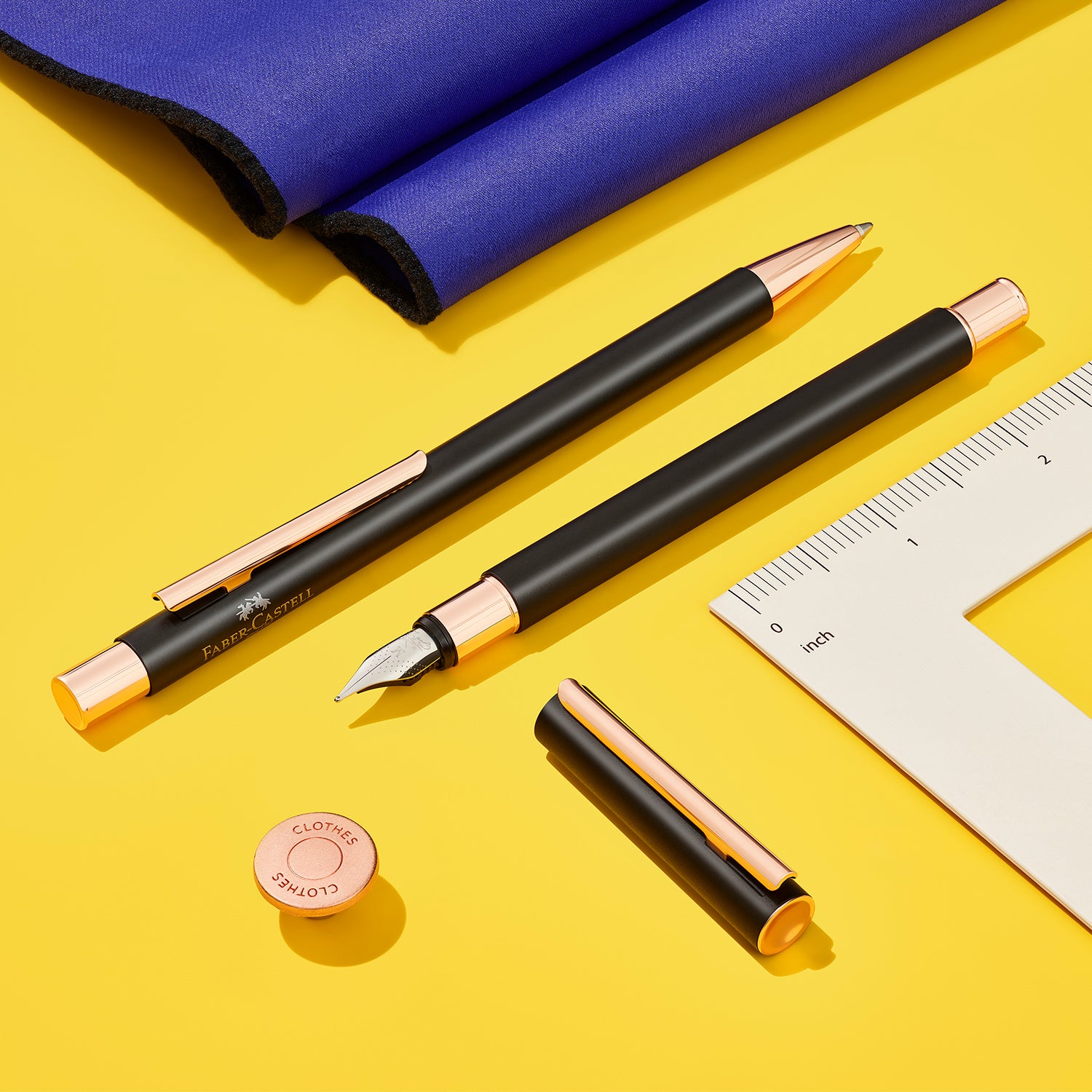 Faber-Castell Neo Slim Fountain Pen - Black RGT B