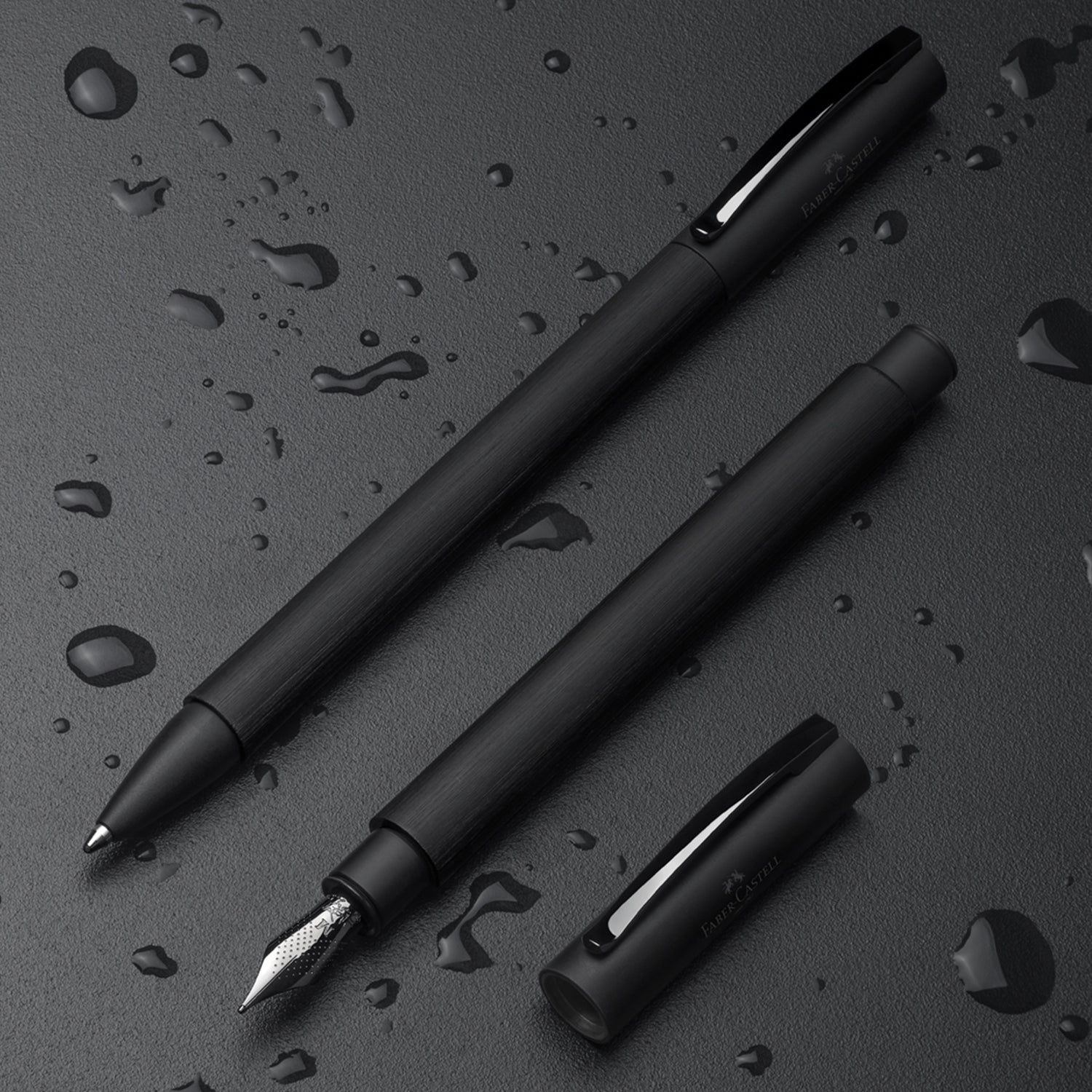 Faber-Castell Neo Slim Fountain Pen - Black BT B