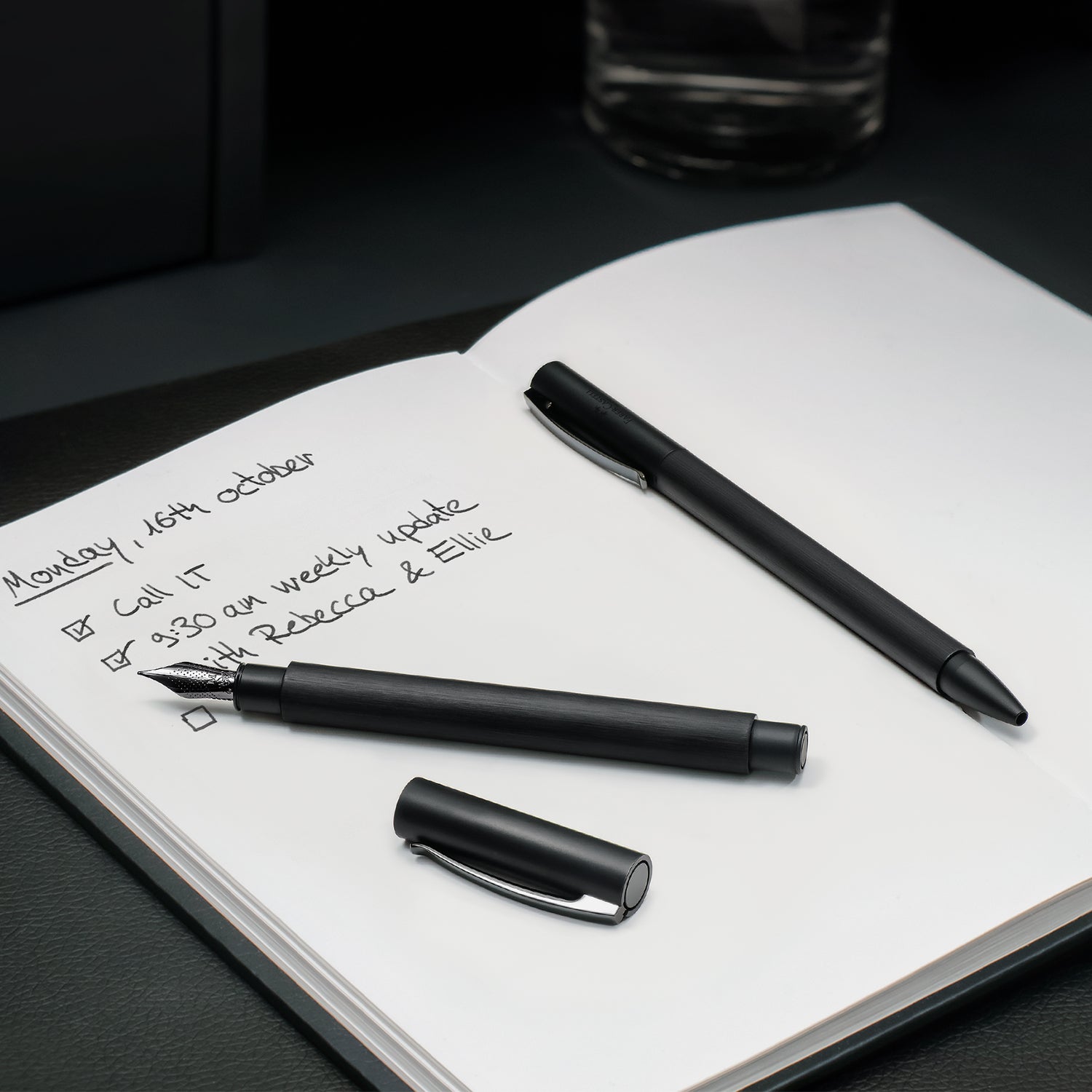 Faber-Castell Neo Slim Fountain Pen - Black BT B
