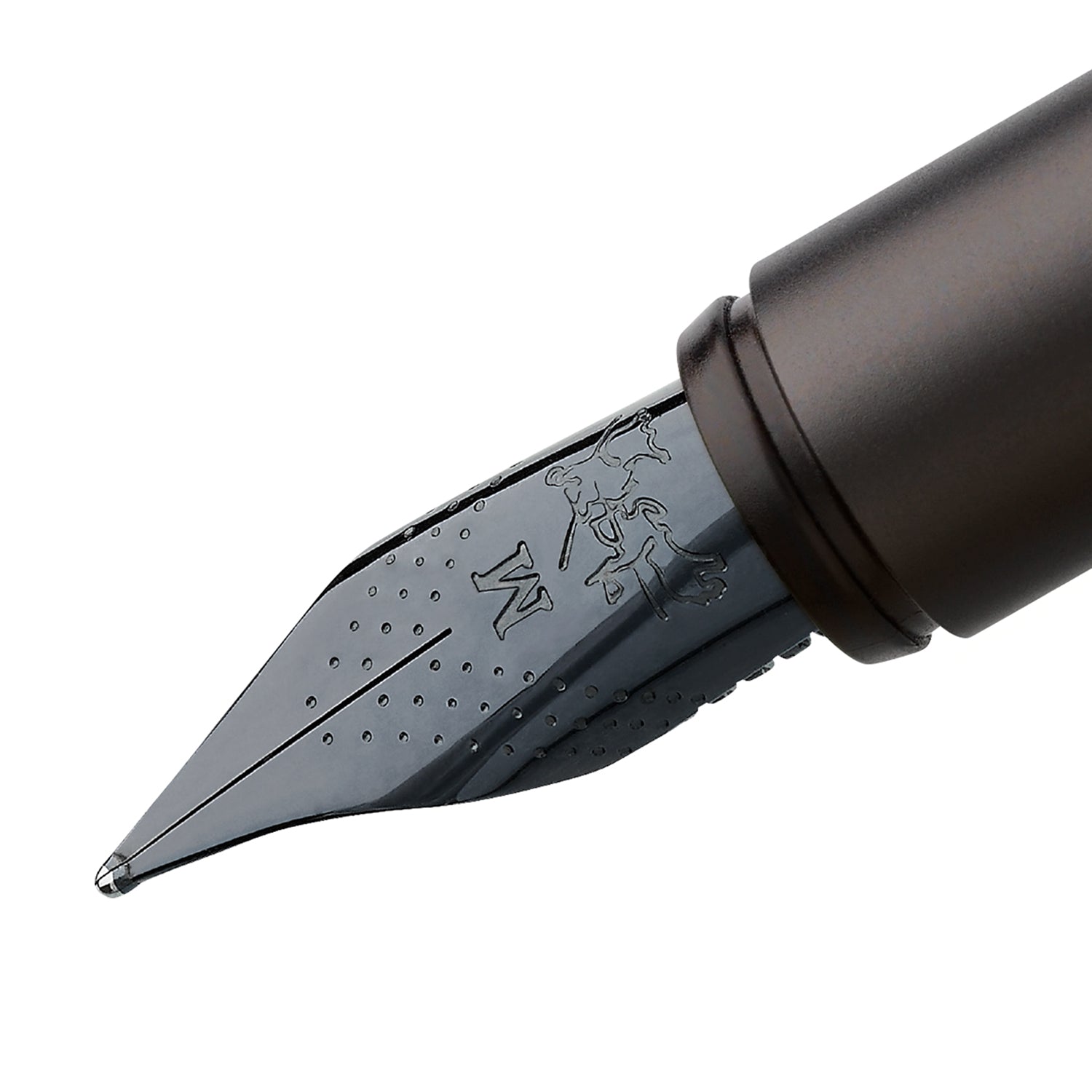 Faber-Castell Neo Slim Fountain Pen - Aluminium Gunmetal BT EF