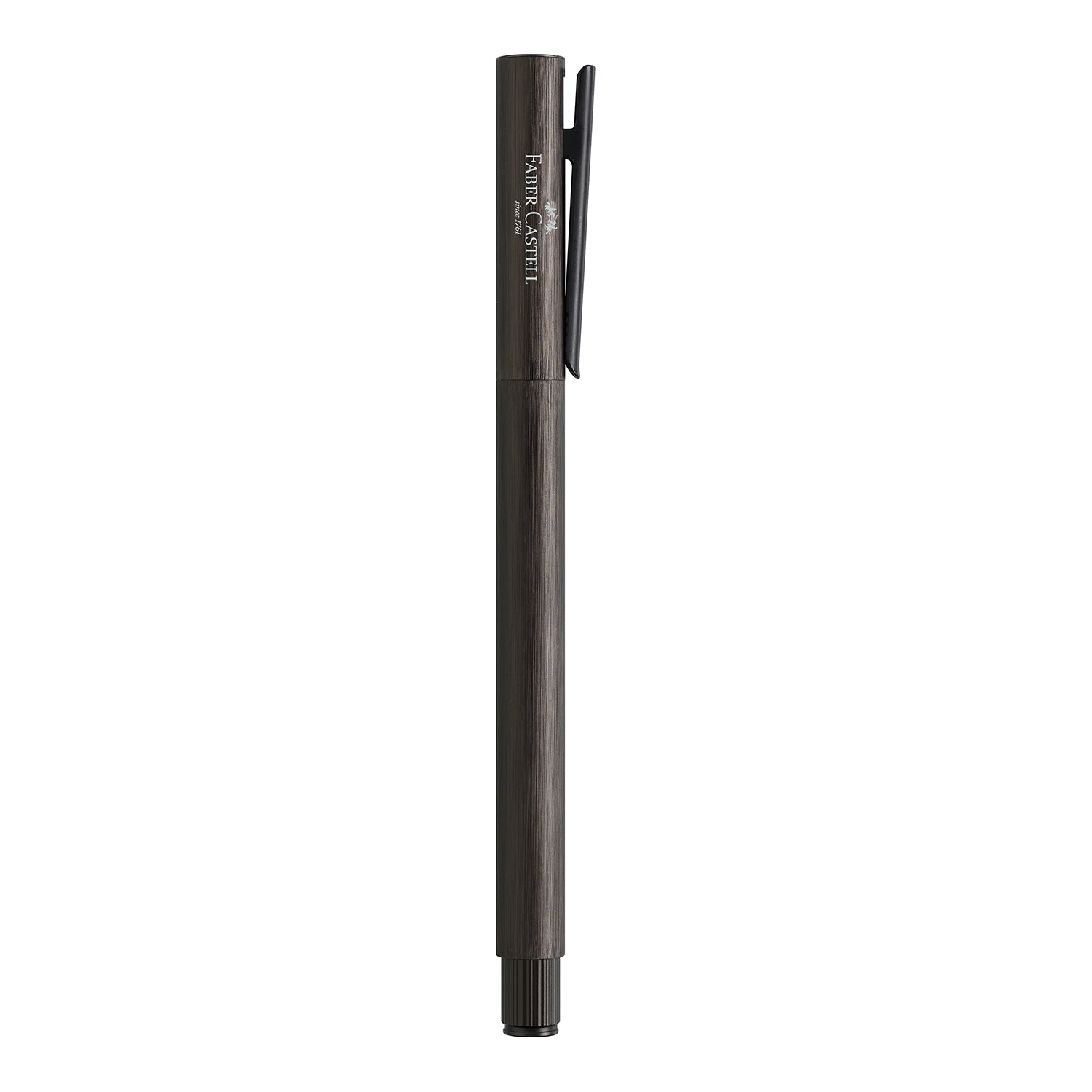 Faber-Castell Neo Slim Fountain Pen - Aluminium Gunmetal BT B