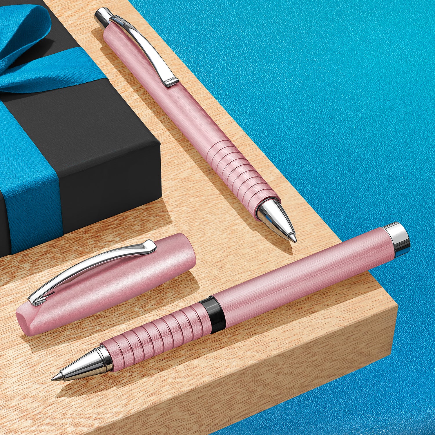 Faber-Castell Essentio Fountain Pen - Aluminium Rose CT B