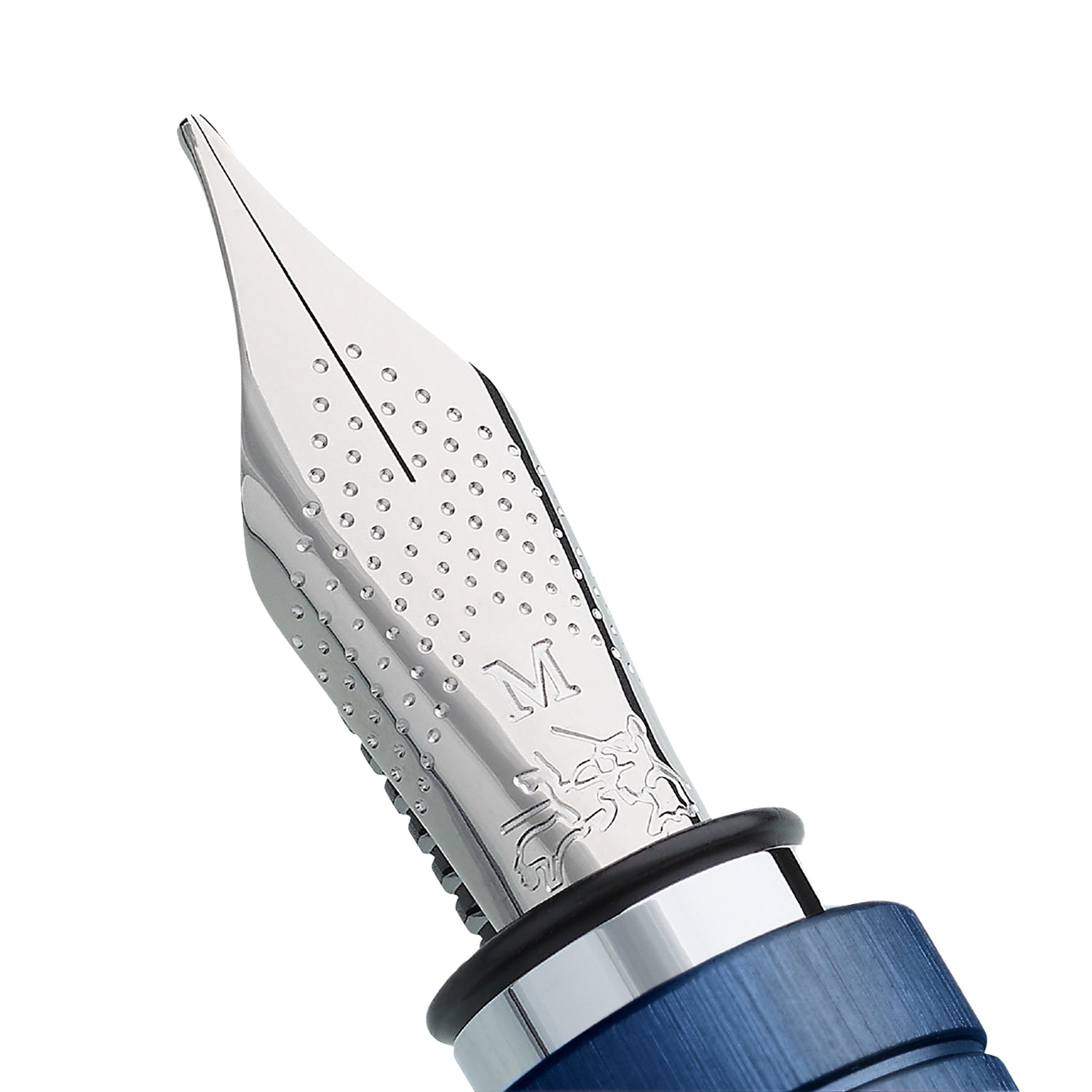 Faber-Castell Essentio Fountain Pen - Aluminium Blue CT EF