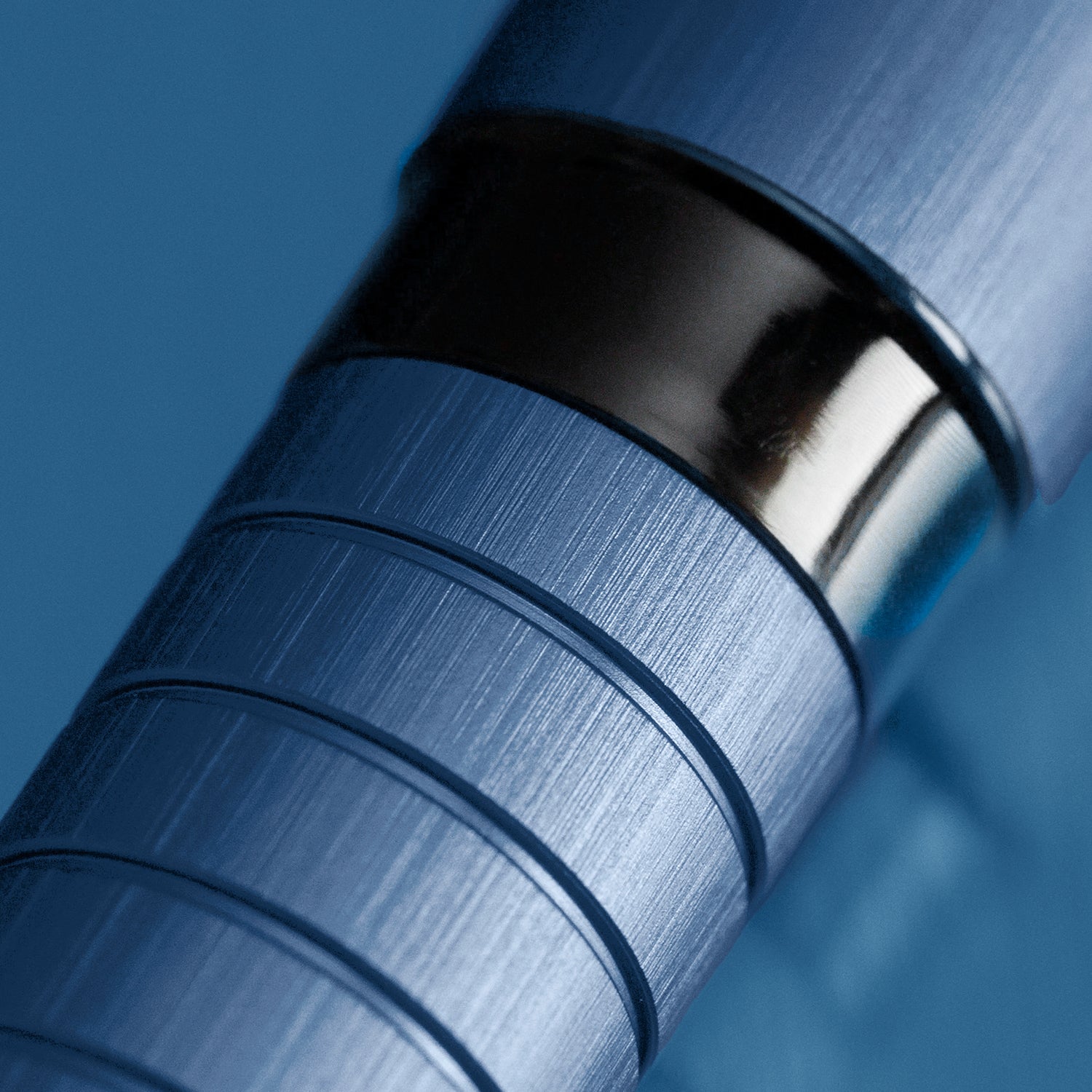 Faber-Castell Essentio Fountain Pen - Aluminium Blue CT B