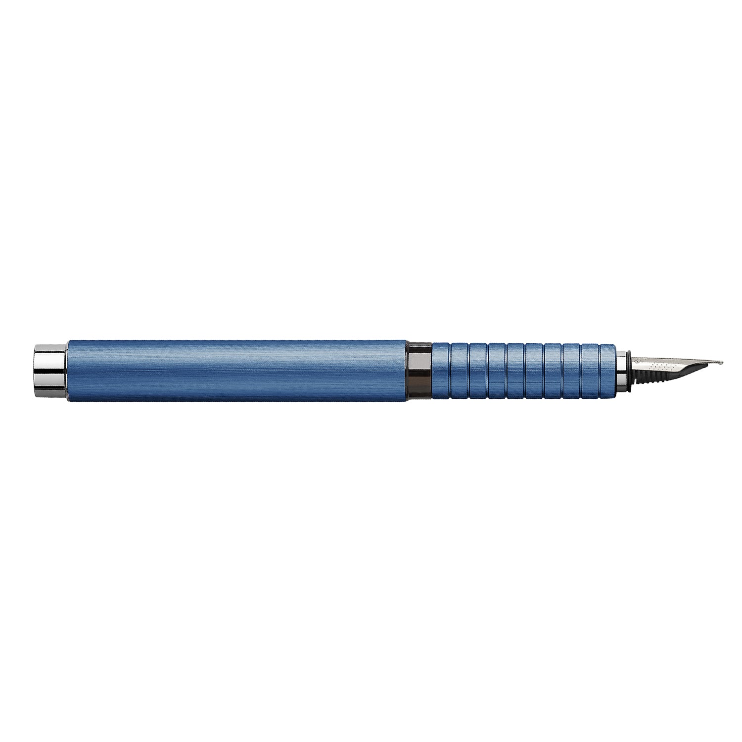 Faber-Castell Essentio Fountain Pen - Aluminium Blue CT B