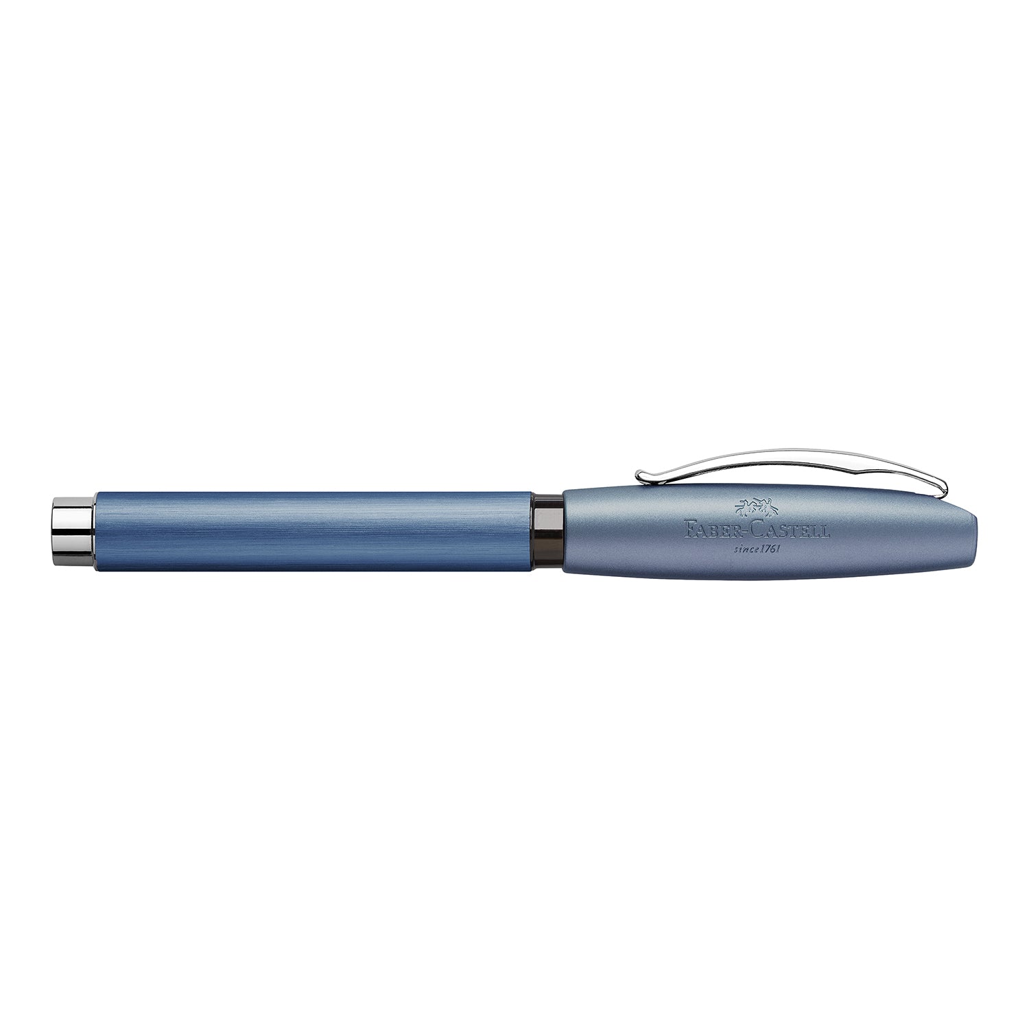 Faber-Castell Essentio Fountain Pen - Aluminium Blue CT B