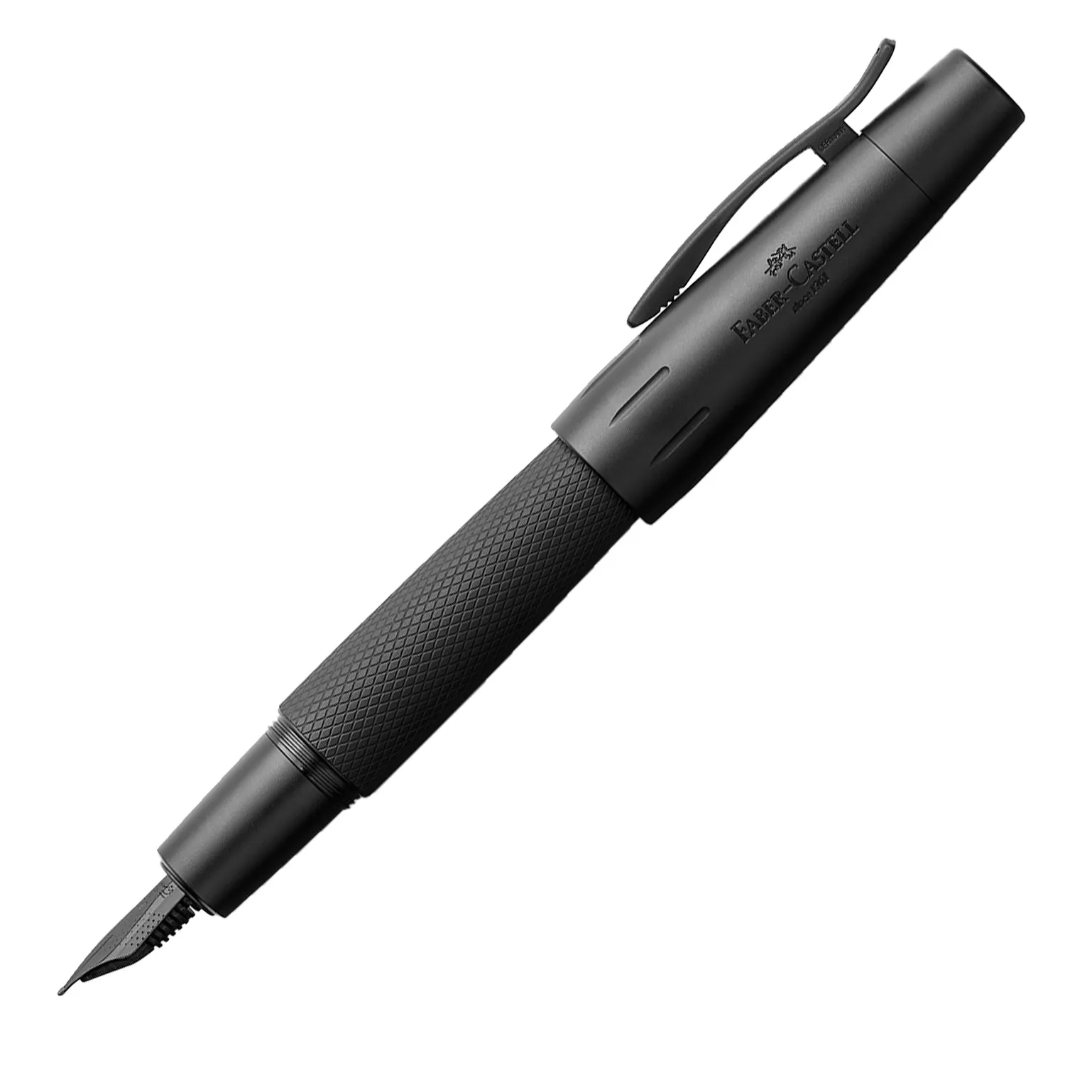 Faber-Castell E-motion Fountain Pen - Pure Black BT M