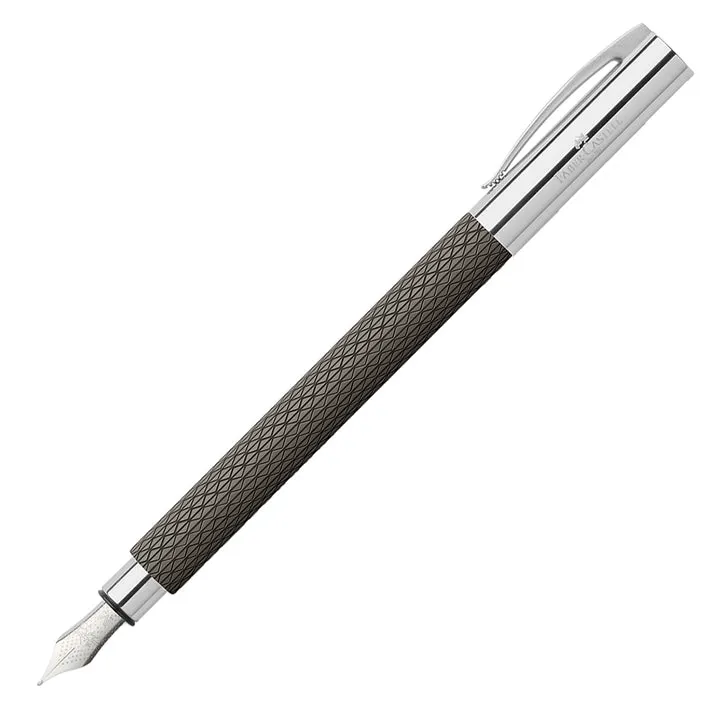 Faber-Castell Ambition Fountain Pen - OpArt Black Sand CT EF