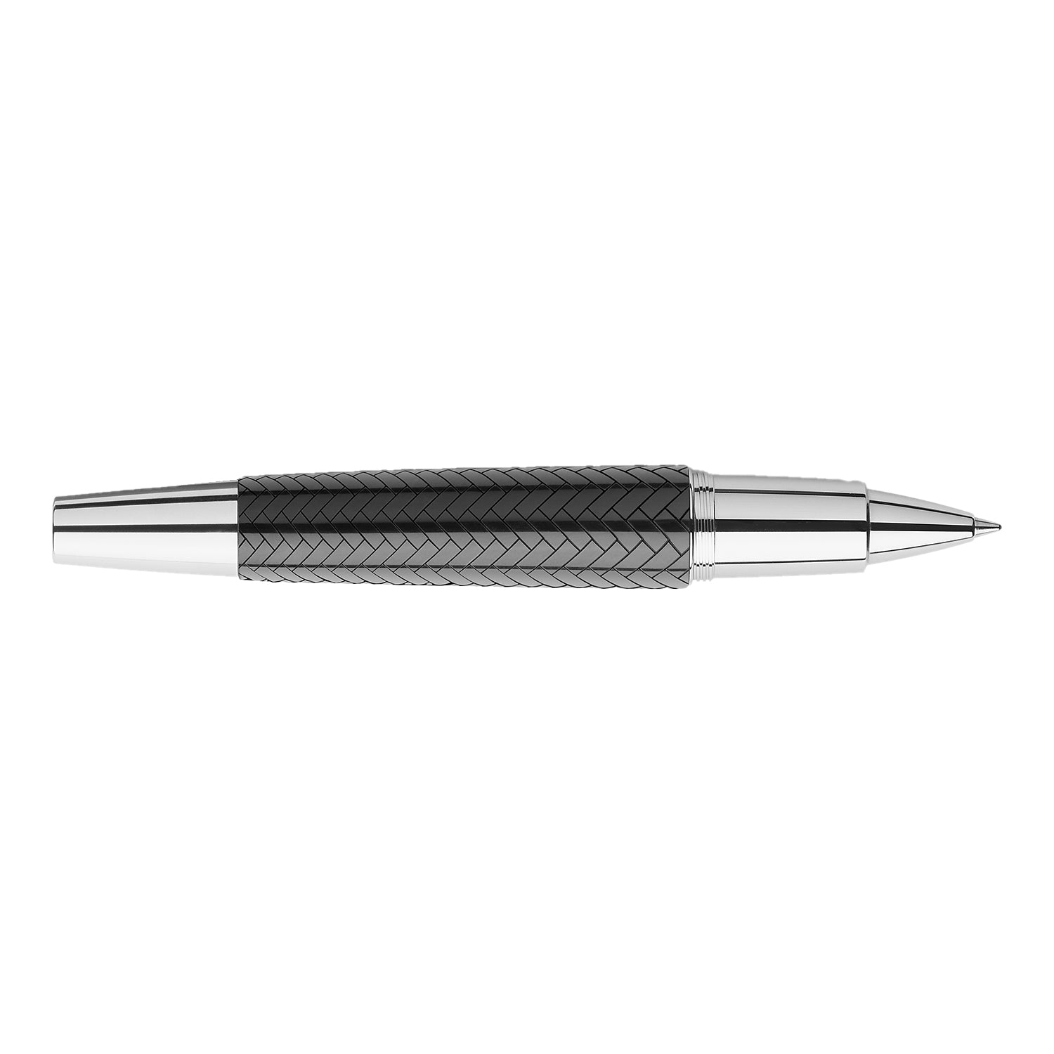 Faber-Castell E-motion Roller Ball Pen - Parquet Black CT