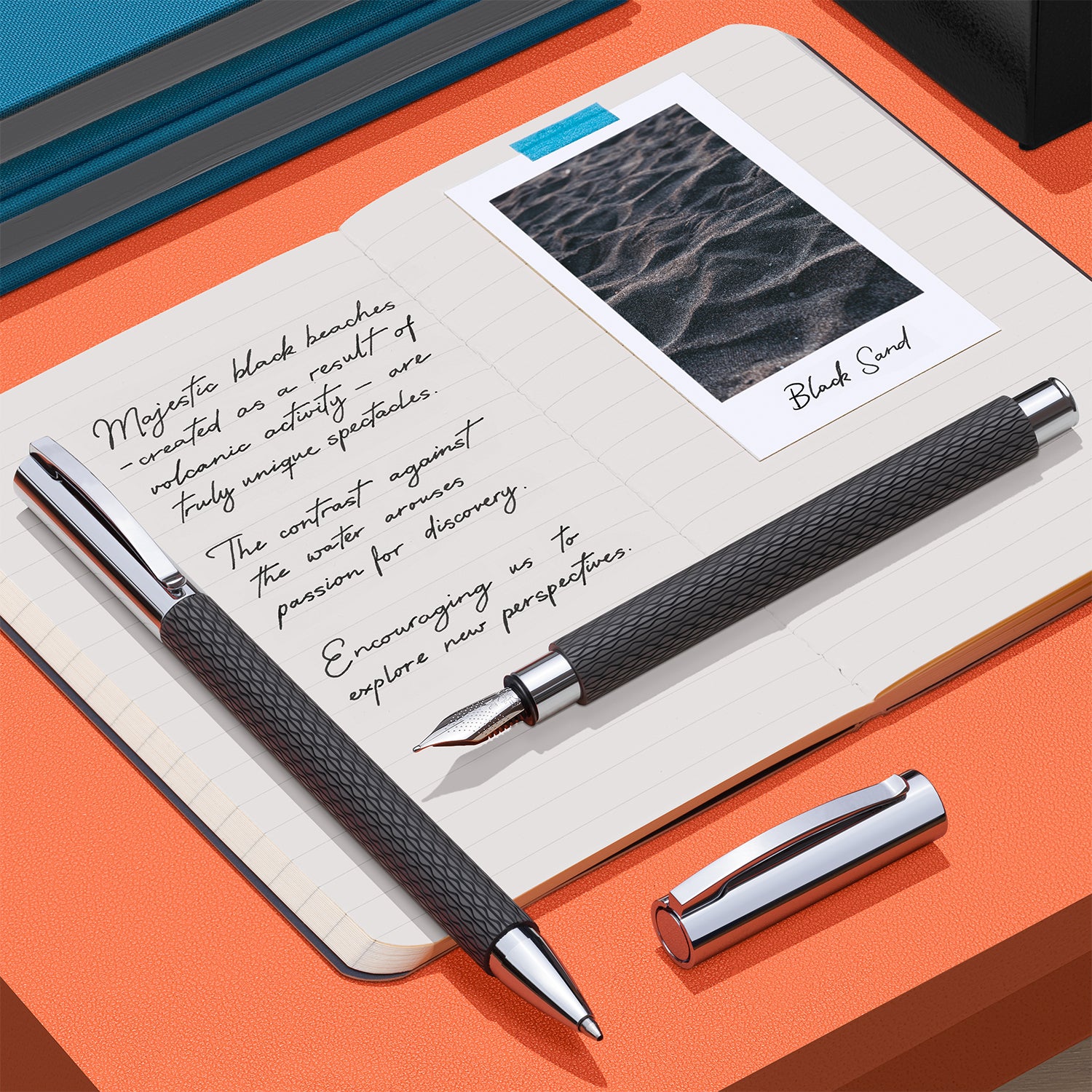 Faber-Castell Ambition Roller Ball Pen - OpArt Black Sand CT