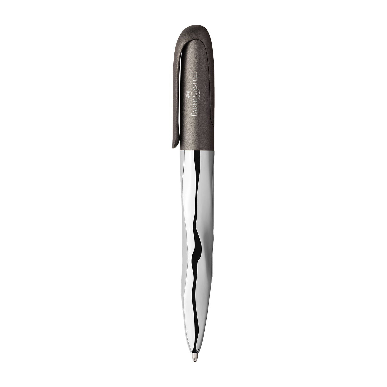 Faber-Castell N'ice Ball Pen - Grey PVD